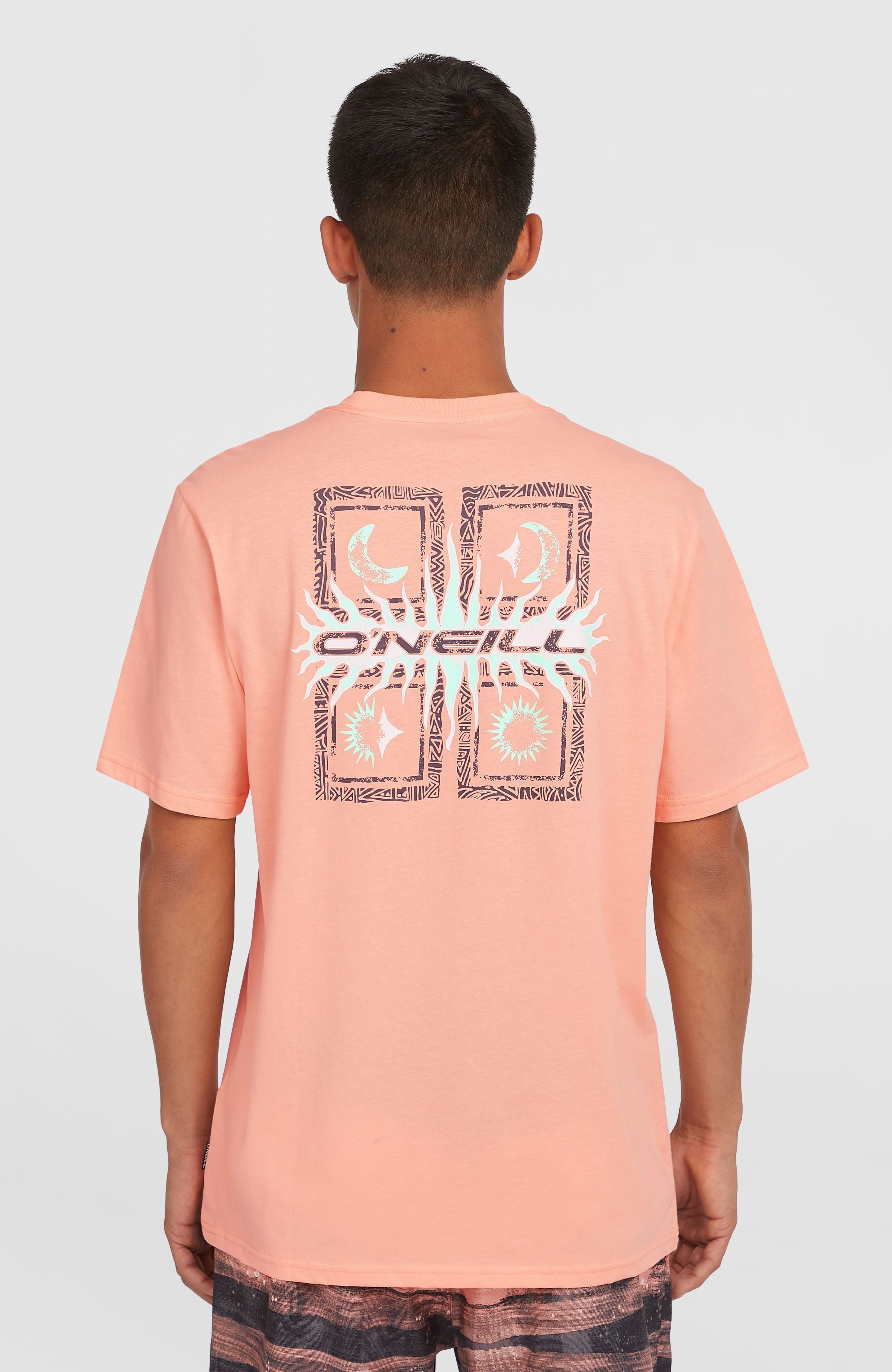 Retro Graphic T-Shirt Coral Pop