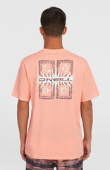 Retro Graphic T-Shirt Coral Pop