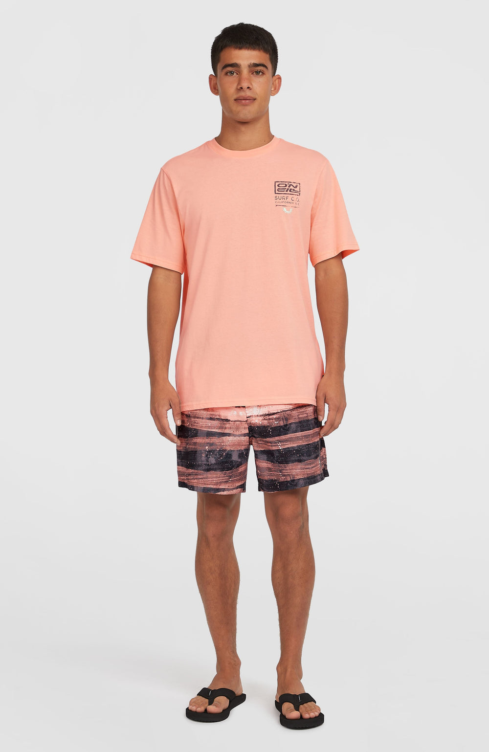 Retro Graphic T-Shirt Coral Pop