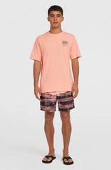 Retro Graphic T-Shirt Coral Pop