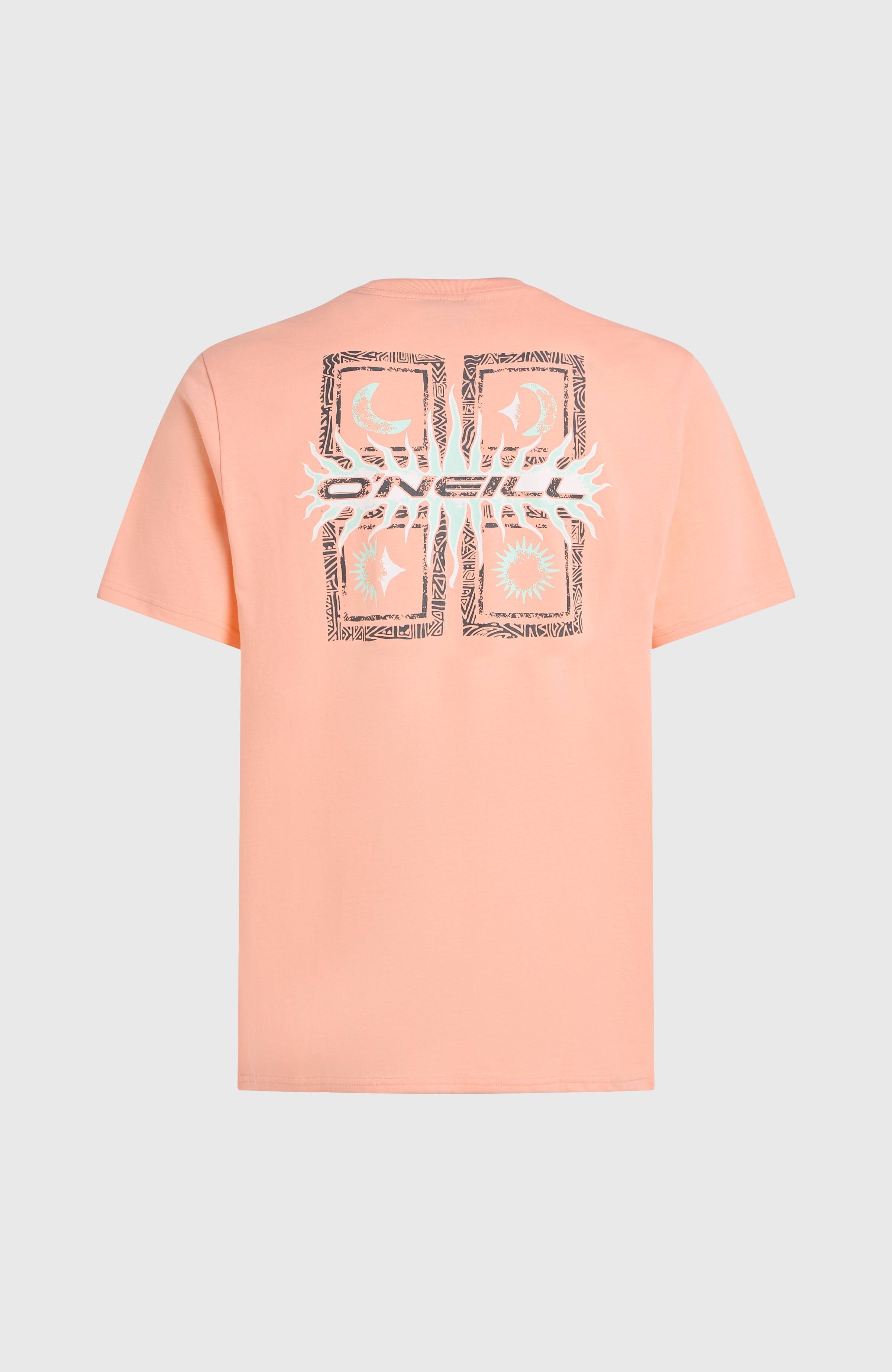Retro Graphic T-Shirt Coral Pop