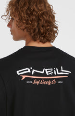 Retro Back Print T-Shirt Black Out