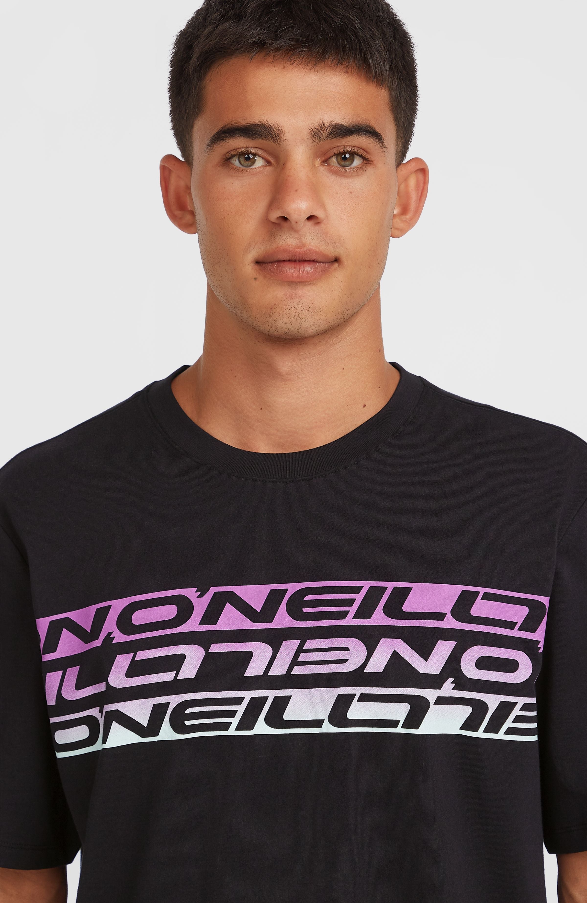 Stripe T-Shirt Black Out