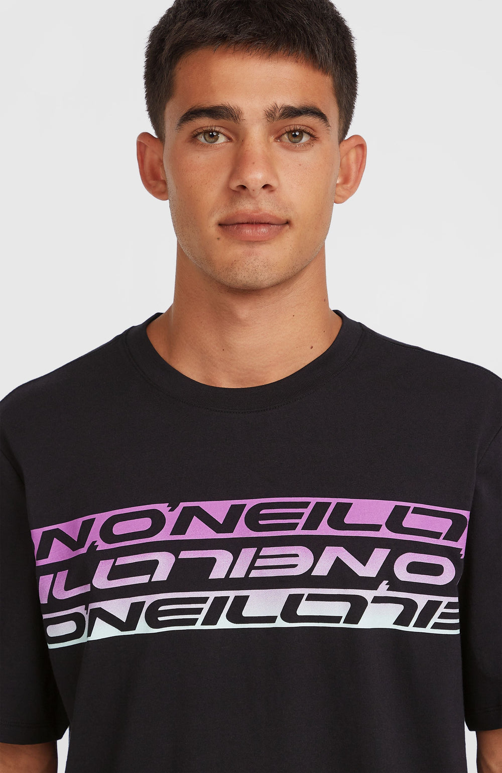 Stripe T-Shirt Black Out