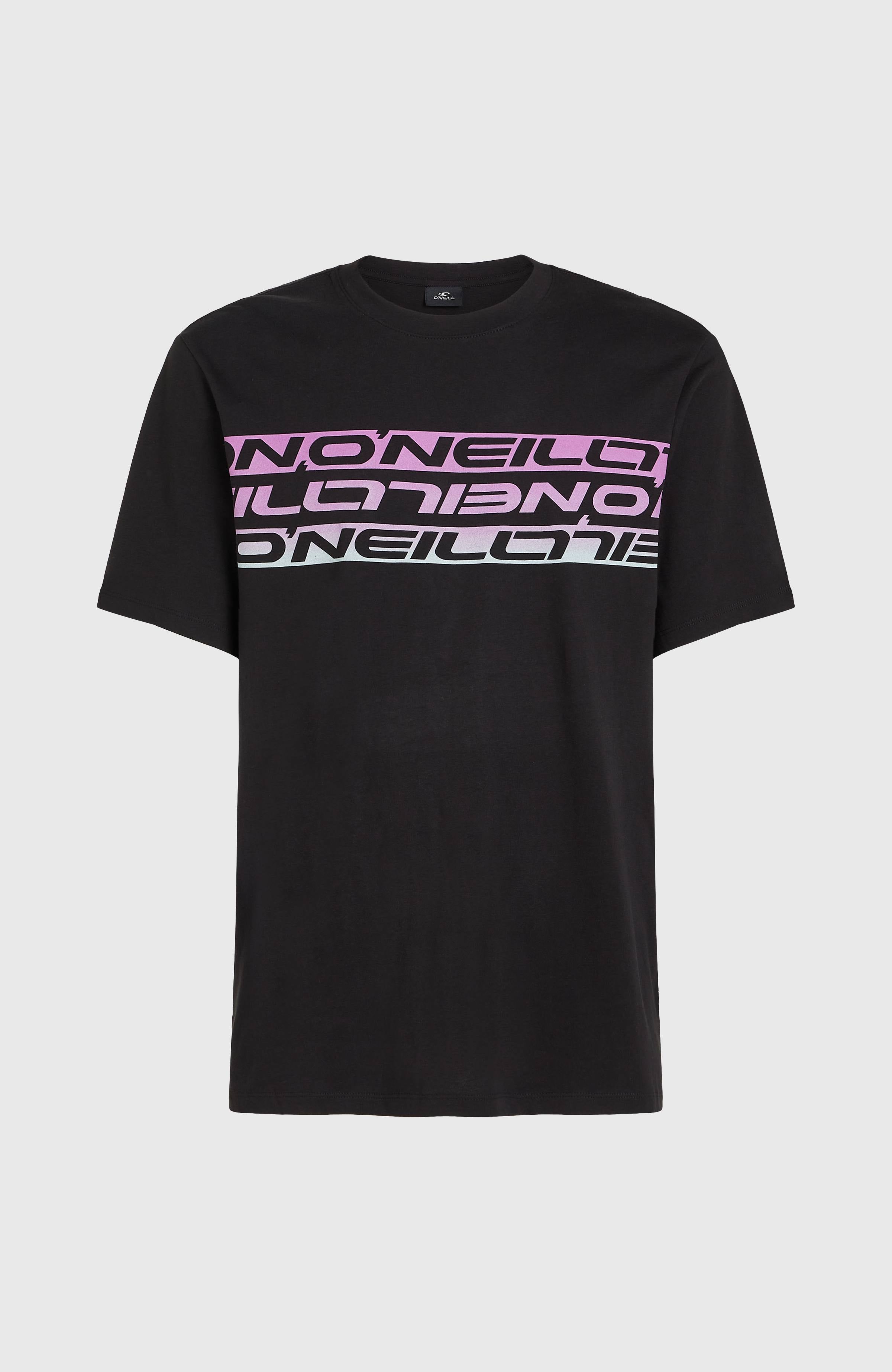 Stripe T-Shirt Black Out