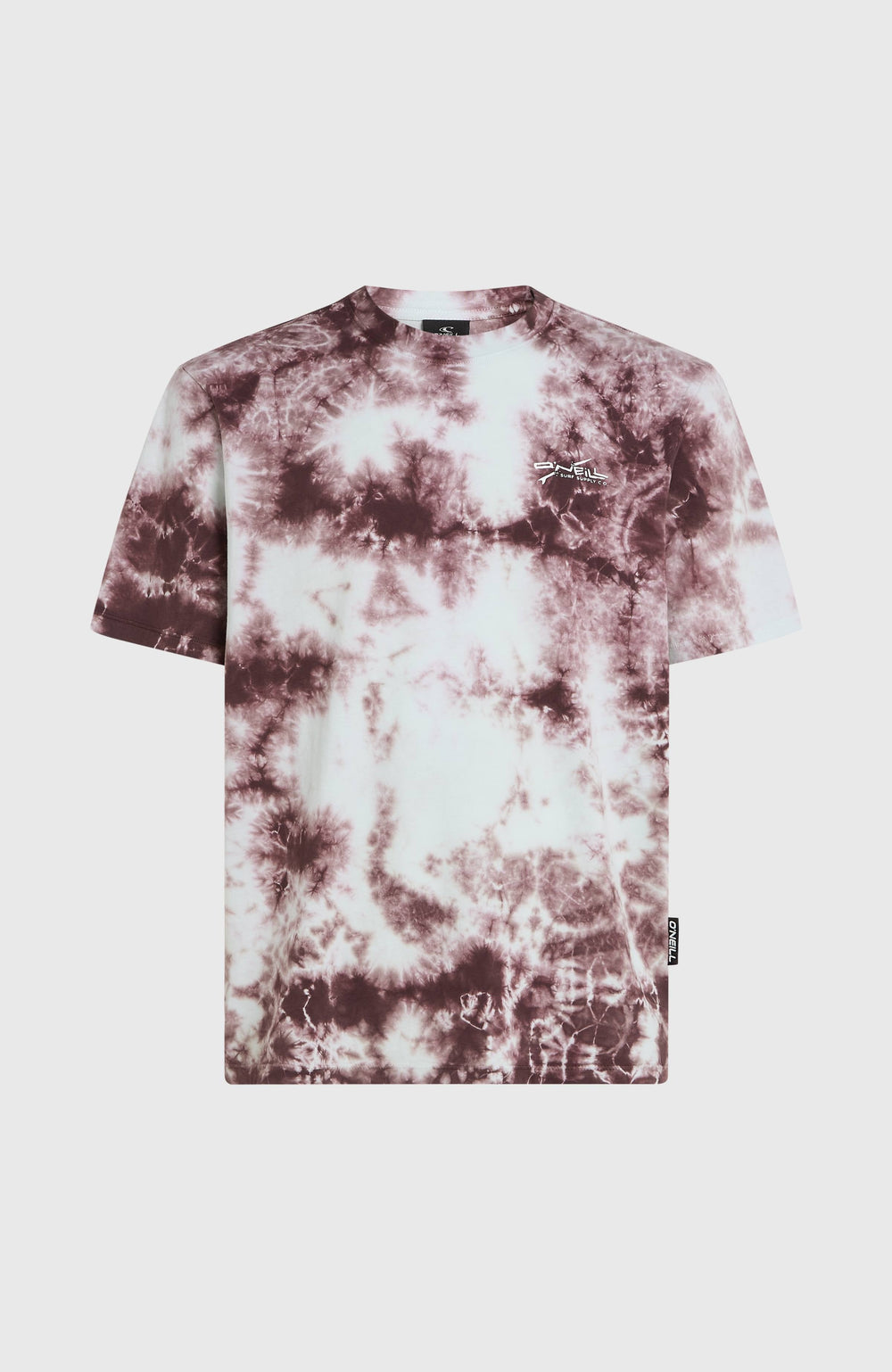 Tie Dye Graphic T-Shirt Purple Tie Dye Print