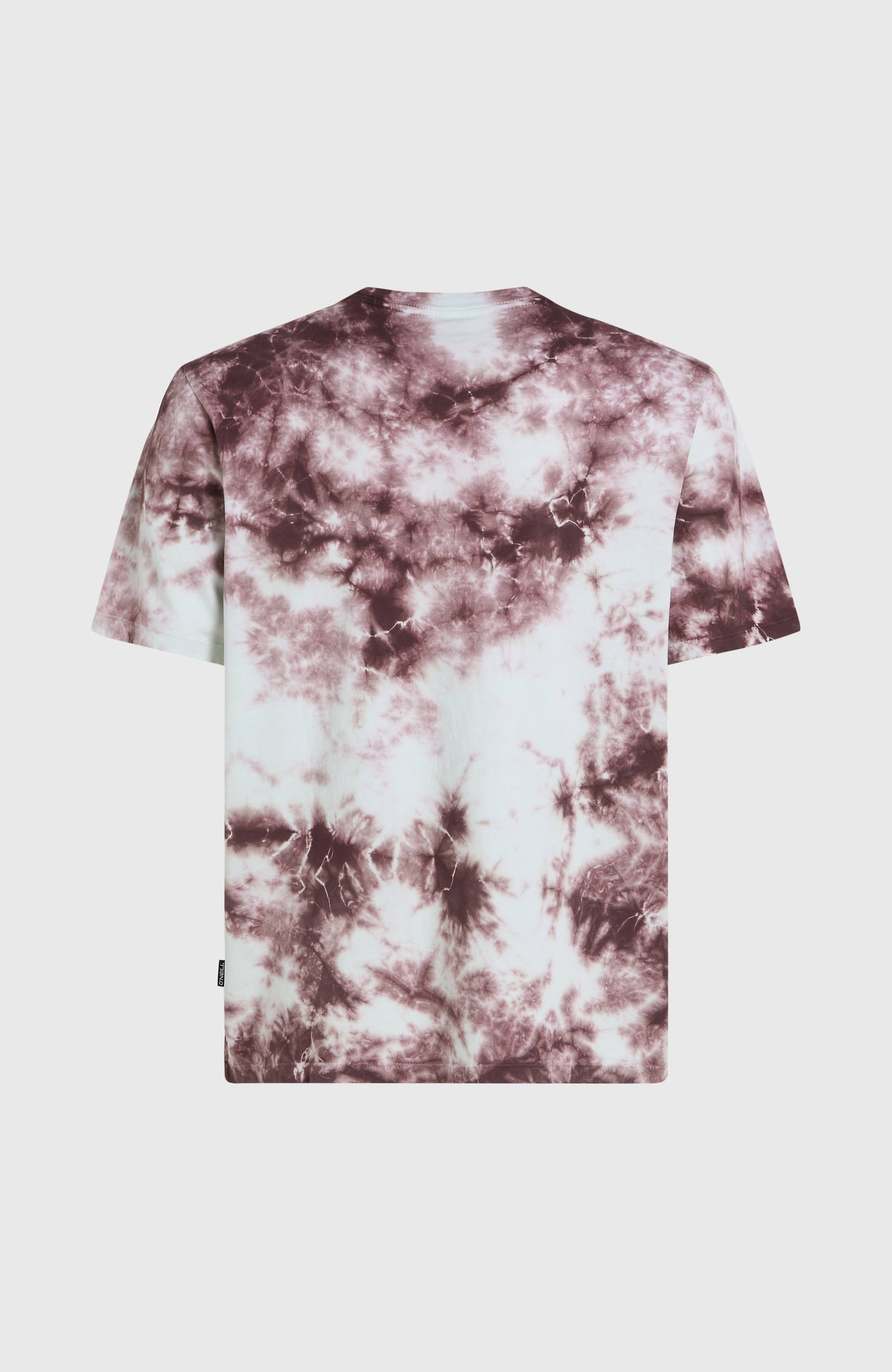 Tie Dye Graphic T-Shirt Purple Tie Dye Print