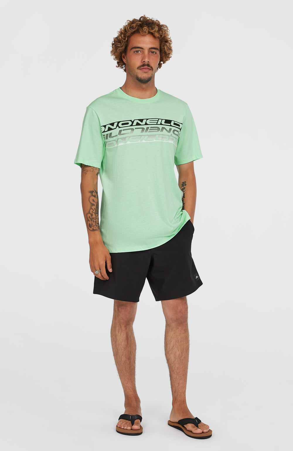 Stripe T-Shirt Mildrew Mint