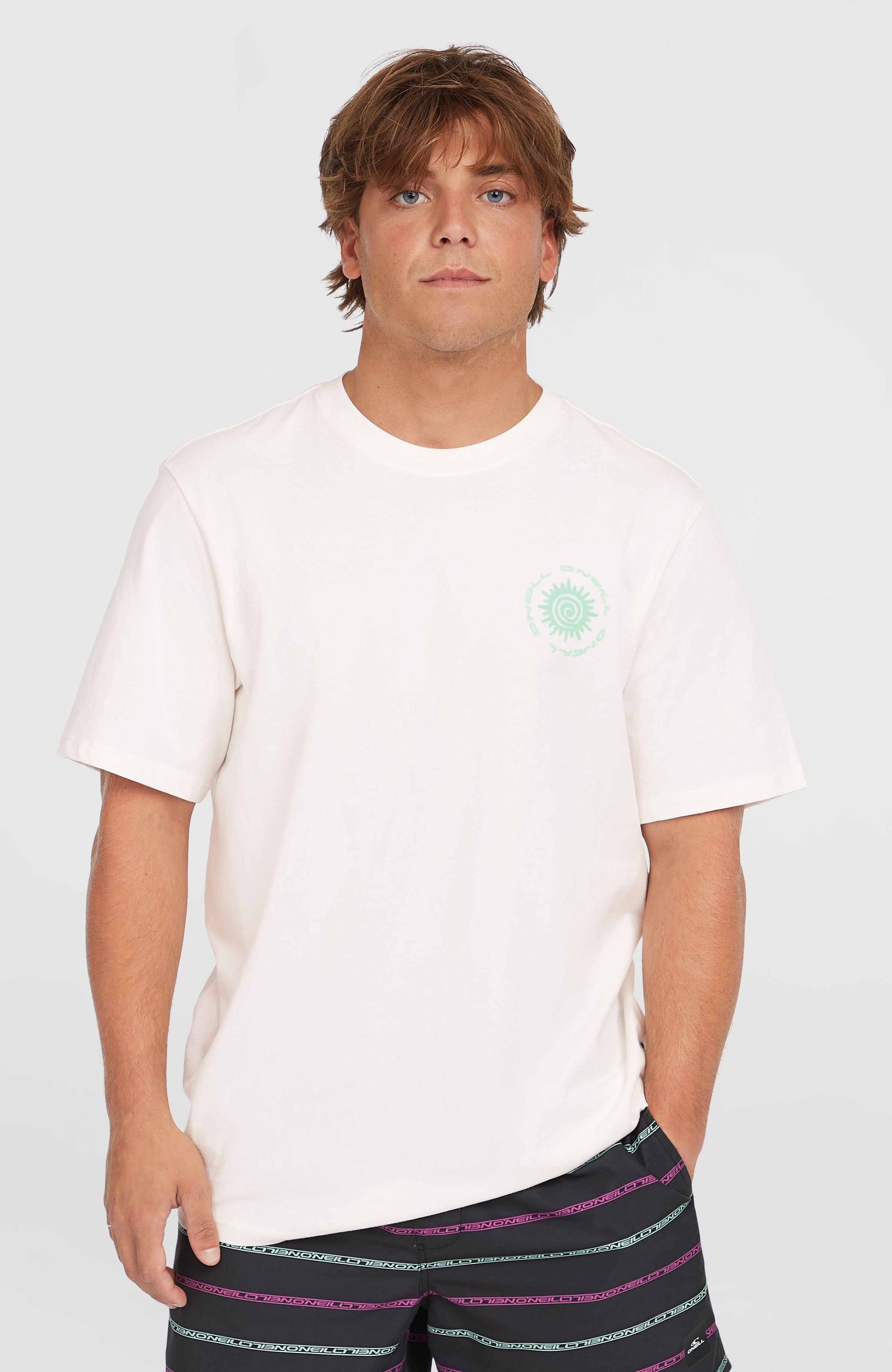 Chest Print T-Shirt Snow White