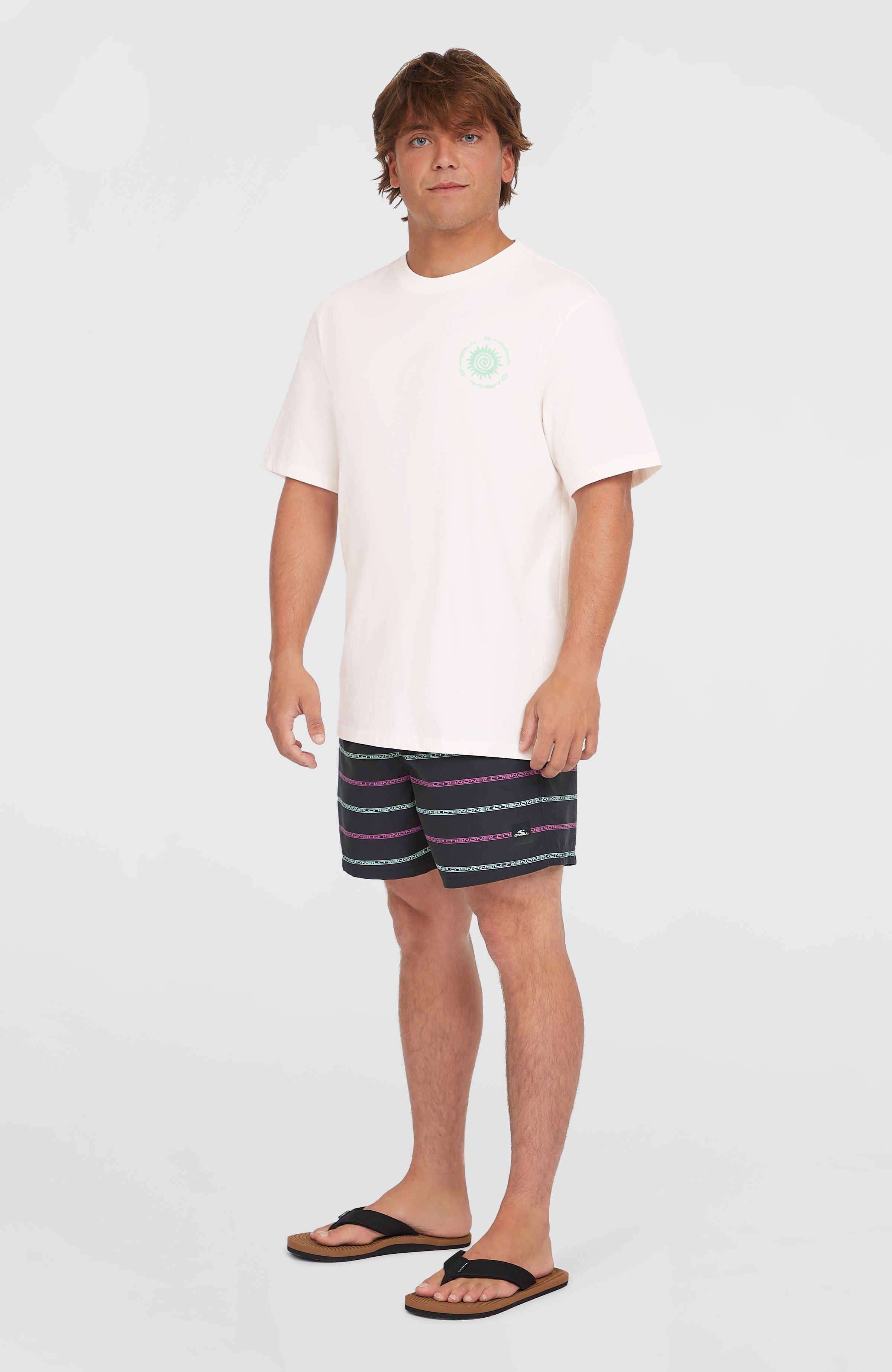 Chest Print T-Shirt Snow White