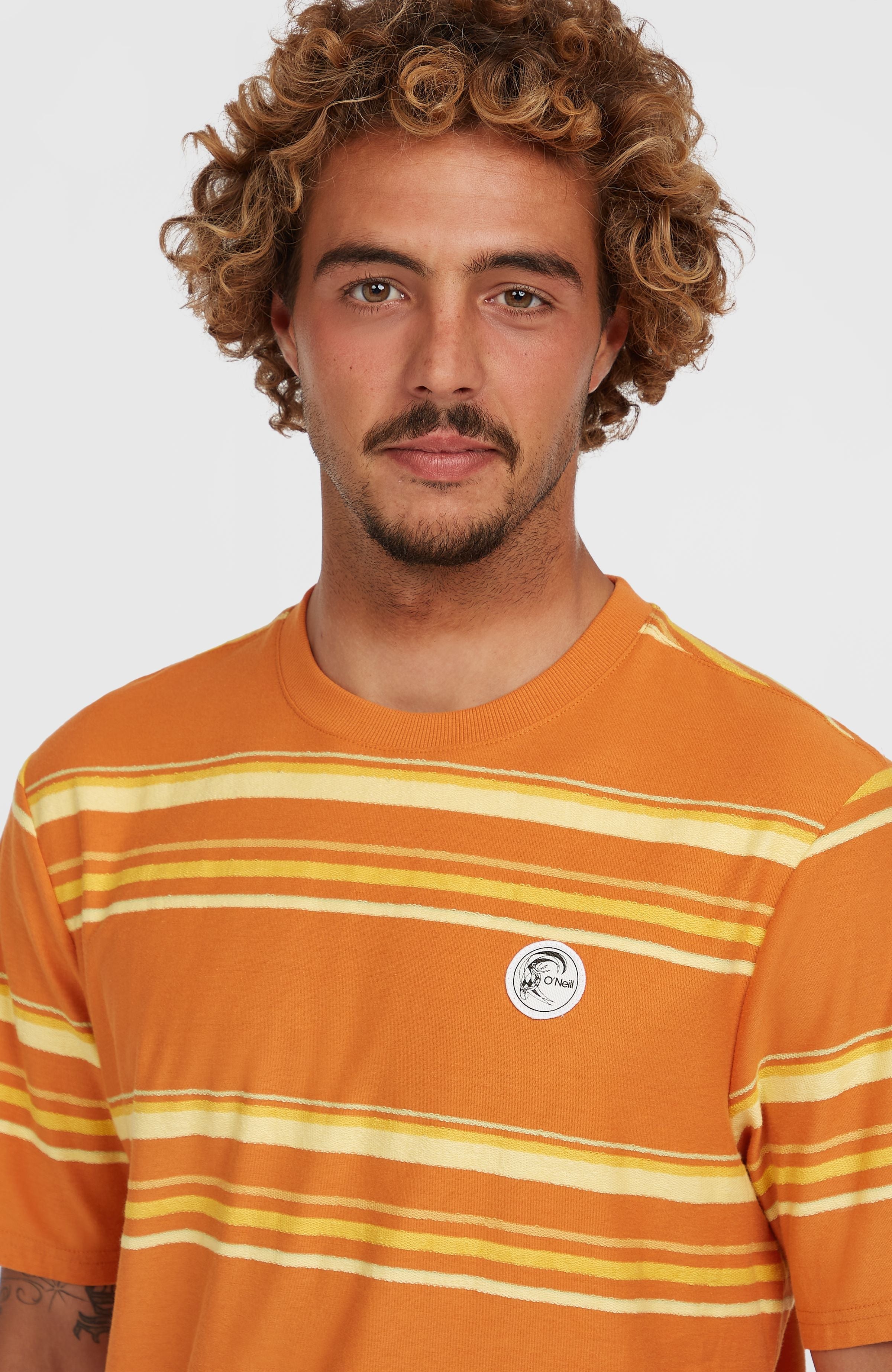 O'Riginals Stripe T-Shirt Orange Originals Retro Stripe