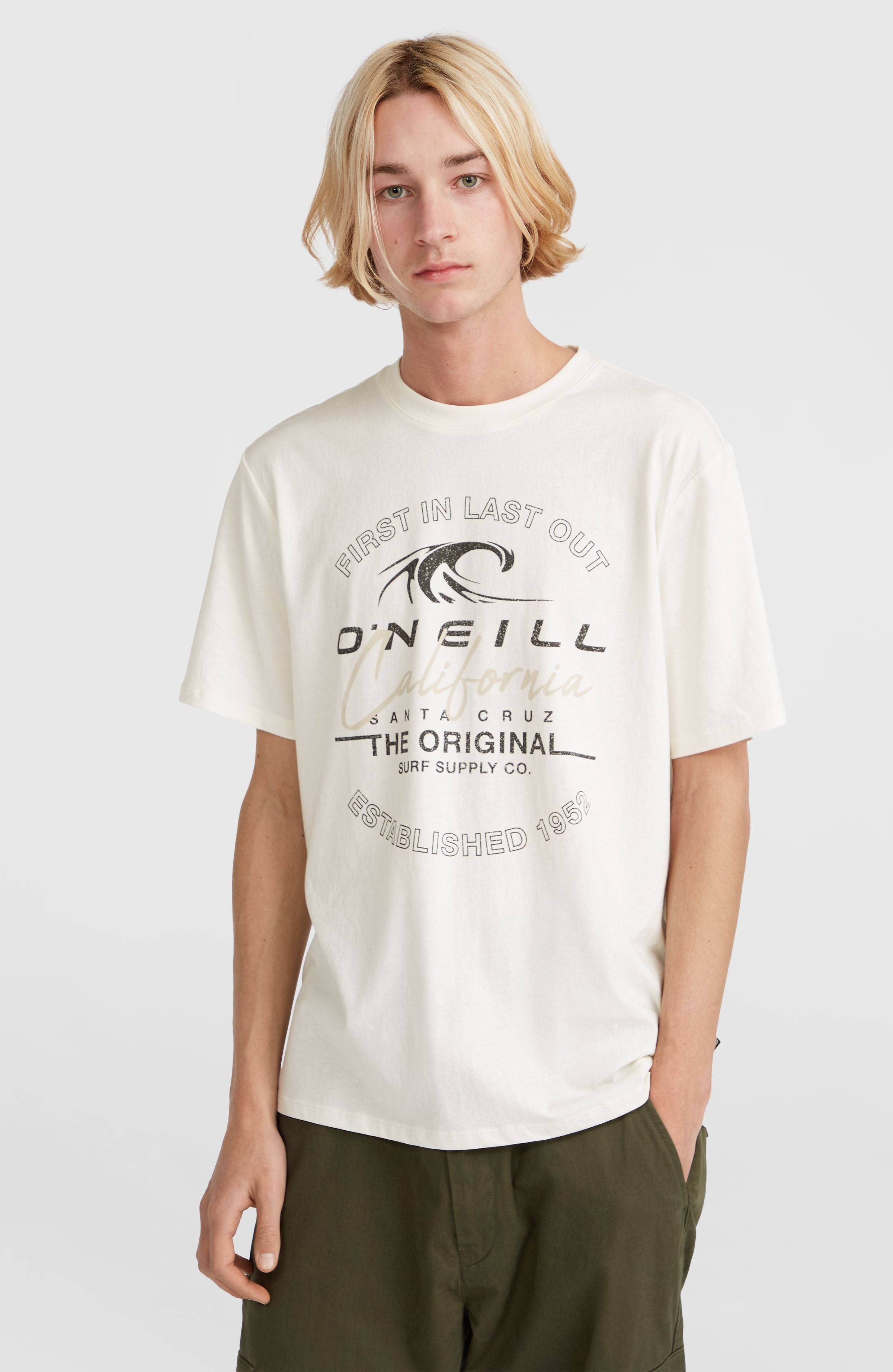 Cali Wave T-Shirt Snow White