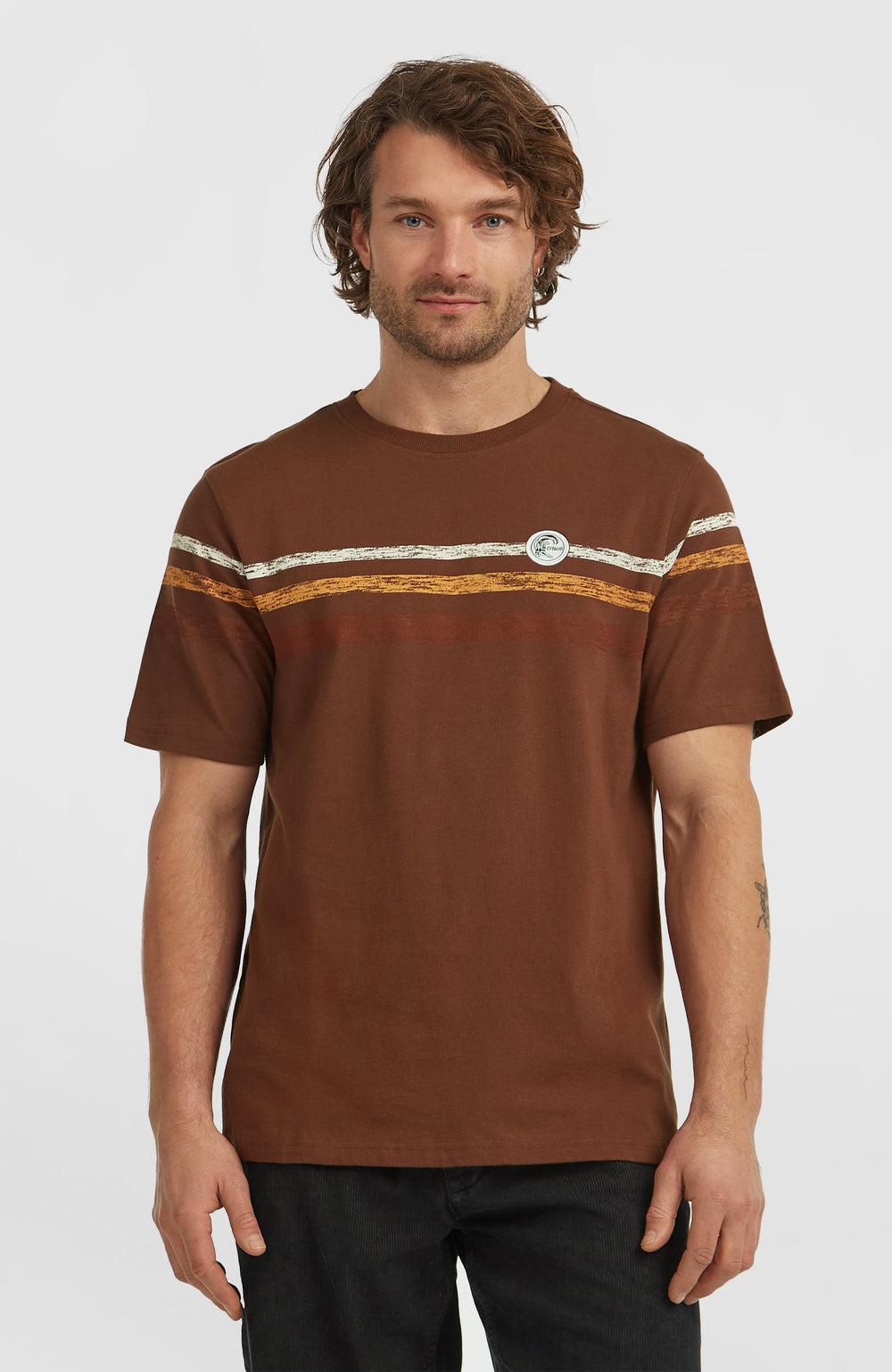 O'Riginals Stripe T-Shirt Hazel Spice