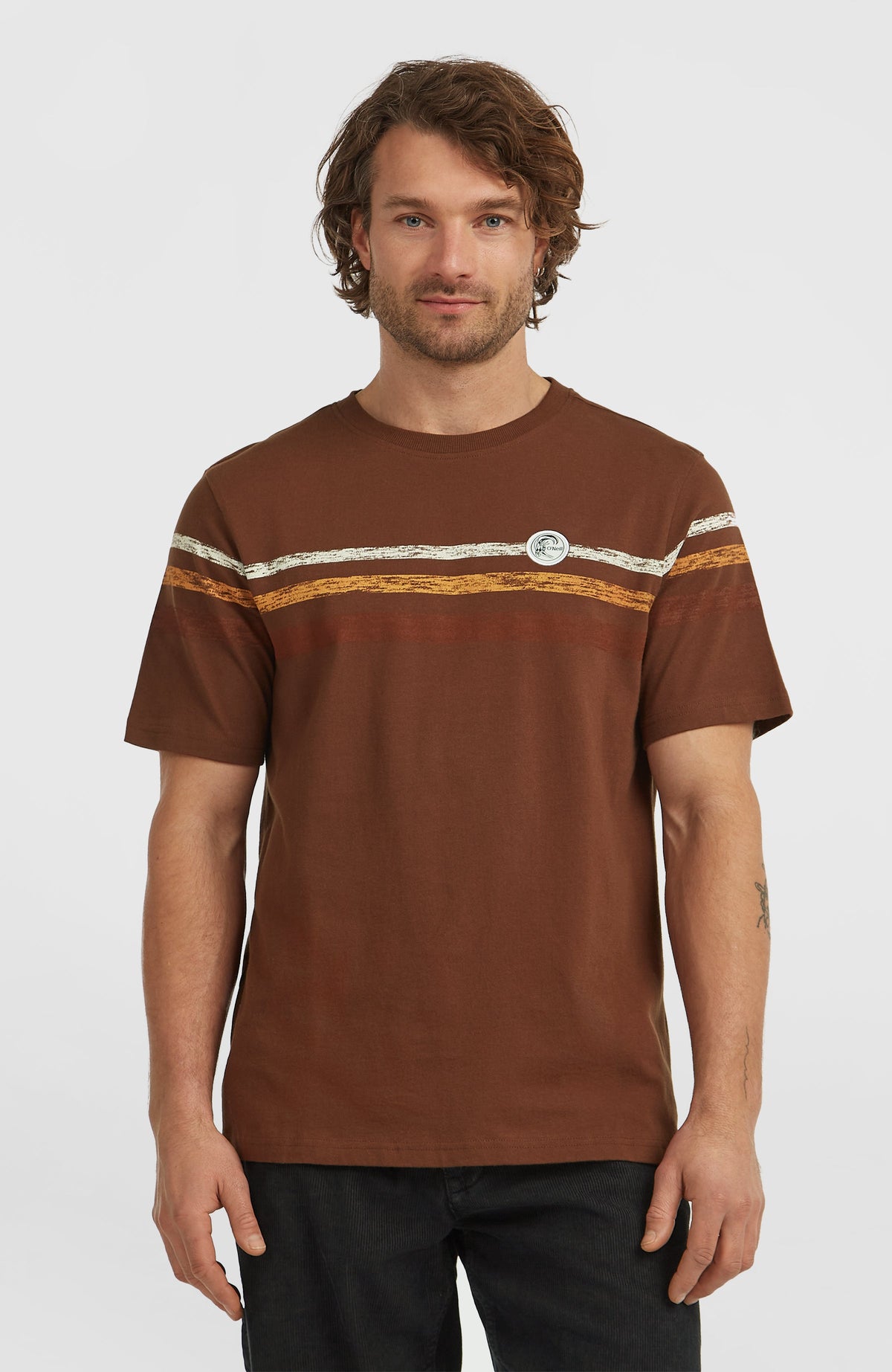 O'Riginals Stripe T-Shirt Hazel Spice