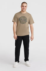 Ikat Graphic T-Shirt Concrete