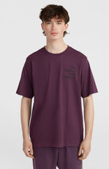 Future Surf Society T-Shirt Aubergine