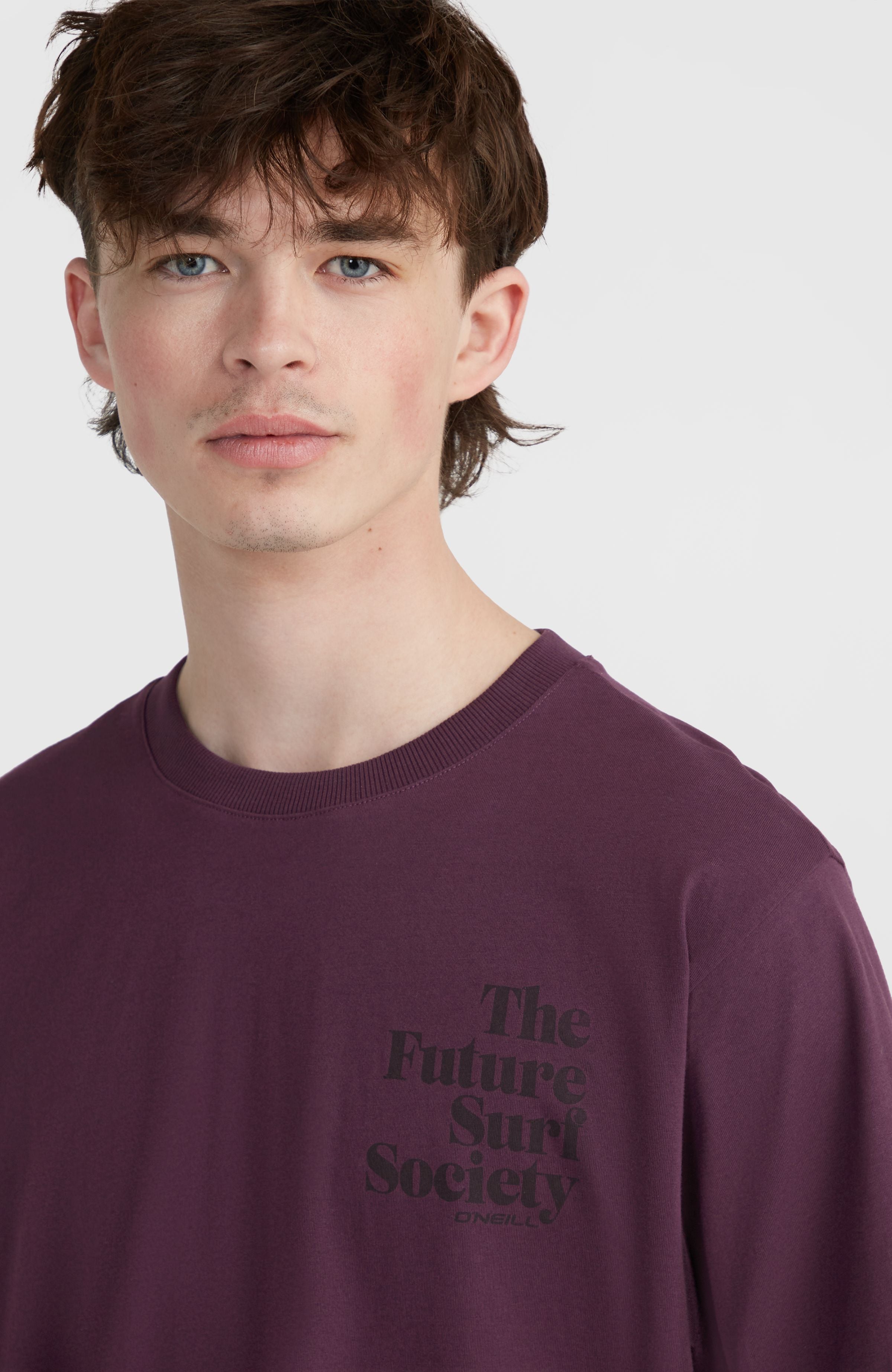 Future Surf Society T-Shirt Aubergine