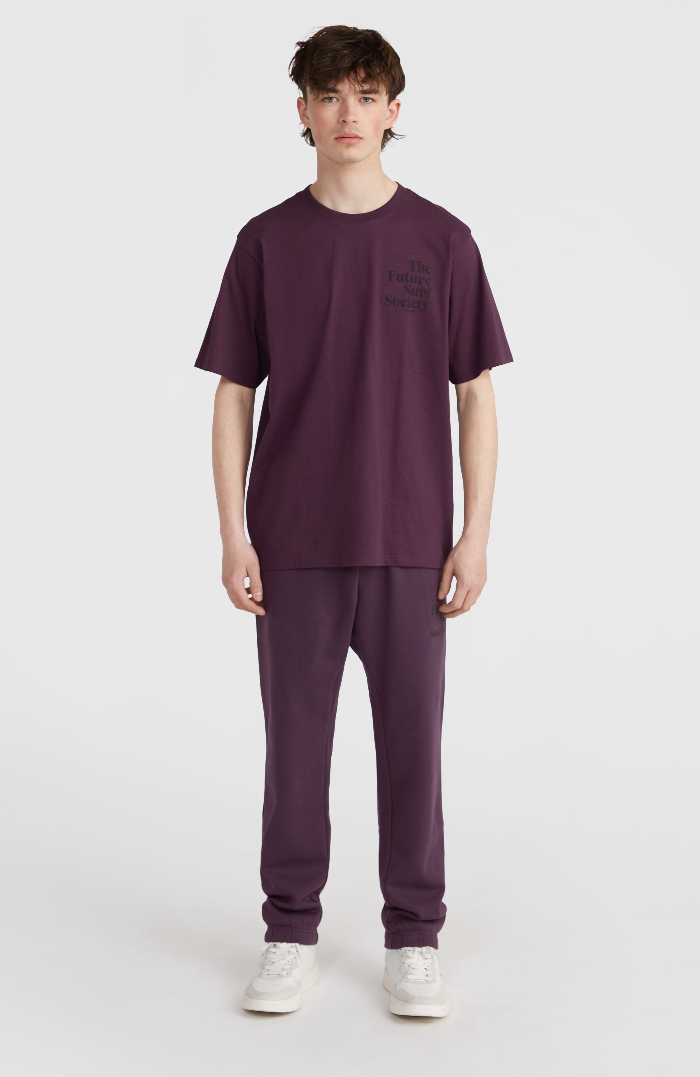Future Surf Society T-Shirt Aubergine