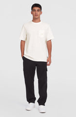 Slub Chest Pocket T-Shirt Snow White
