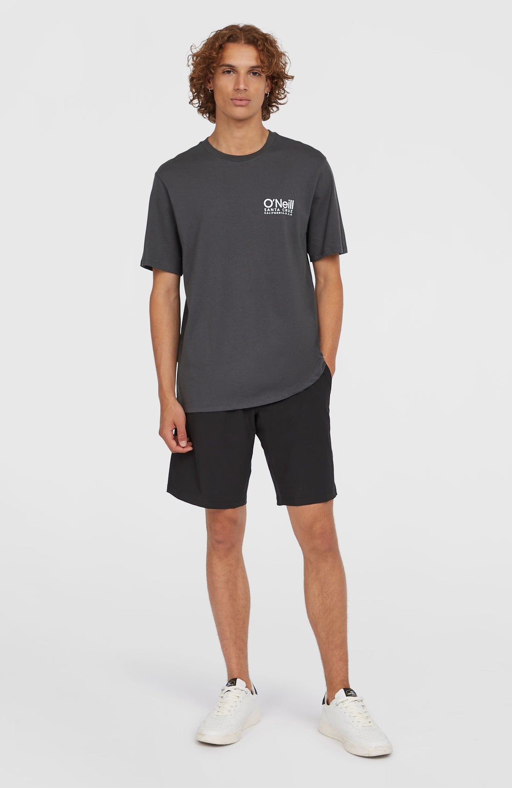 Original Cali Logo T-Shirt Asphalt