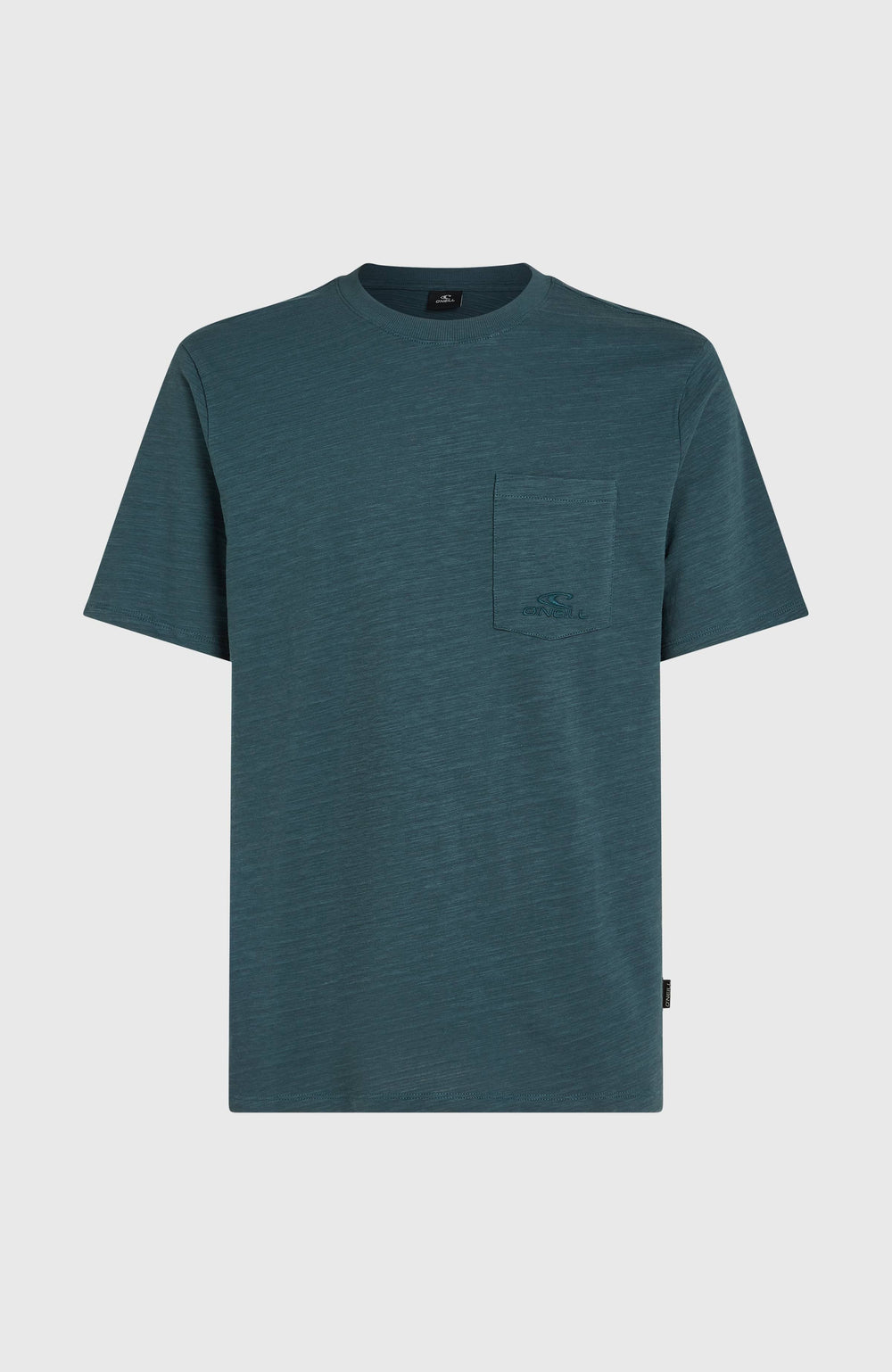 Slub Chest Pocket T-Shirt Alma Steel