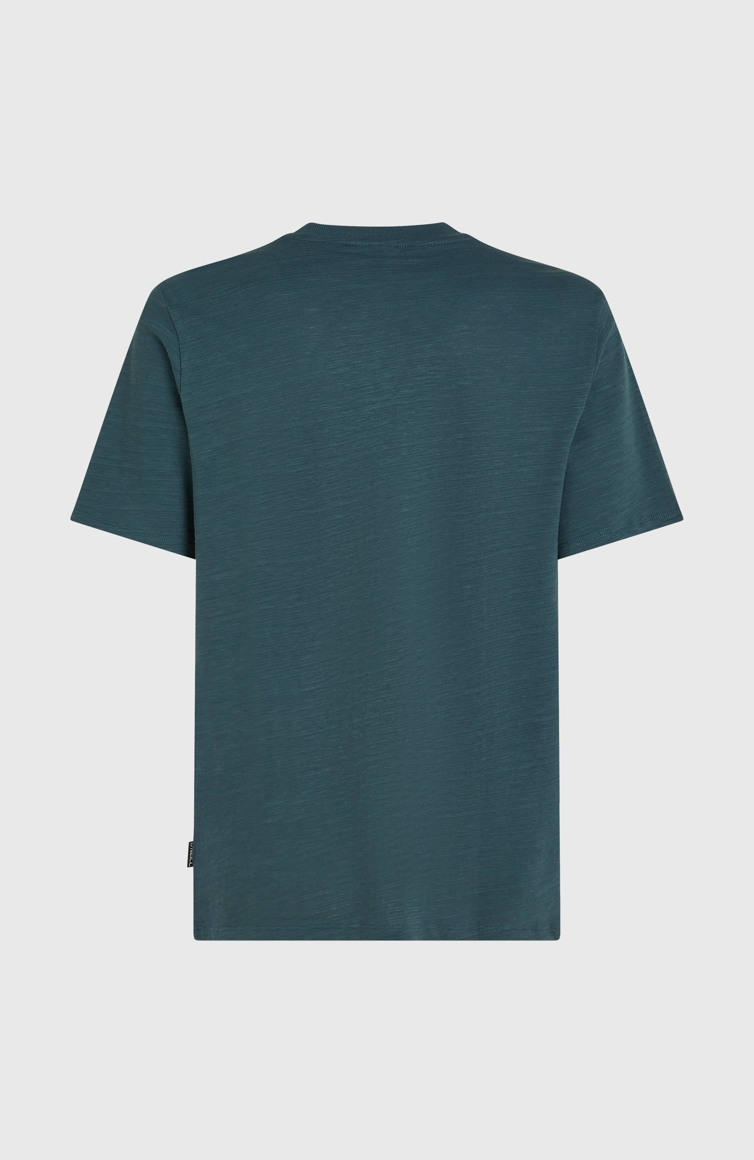Slub Chest Pocket T-Shirt Alma Steel