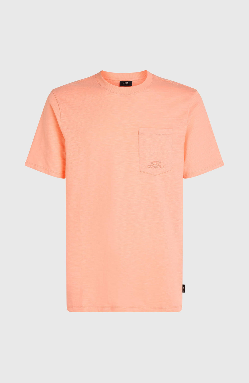 Slub Chest Pocket T-Shirt Coral Pop