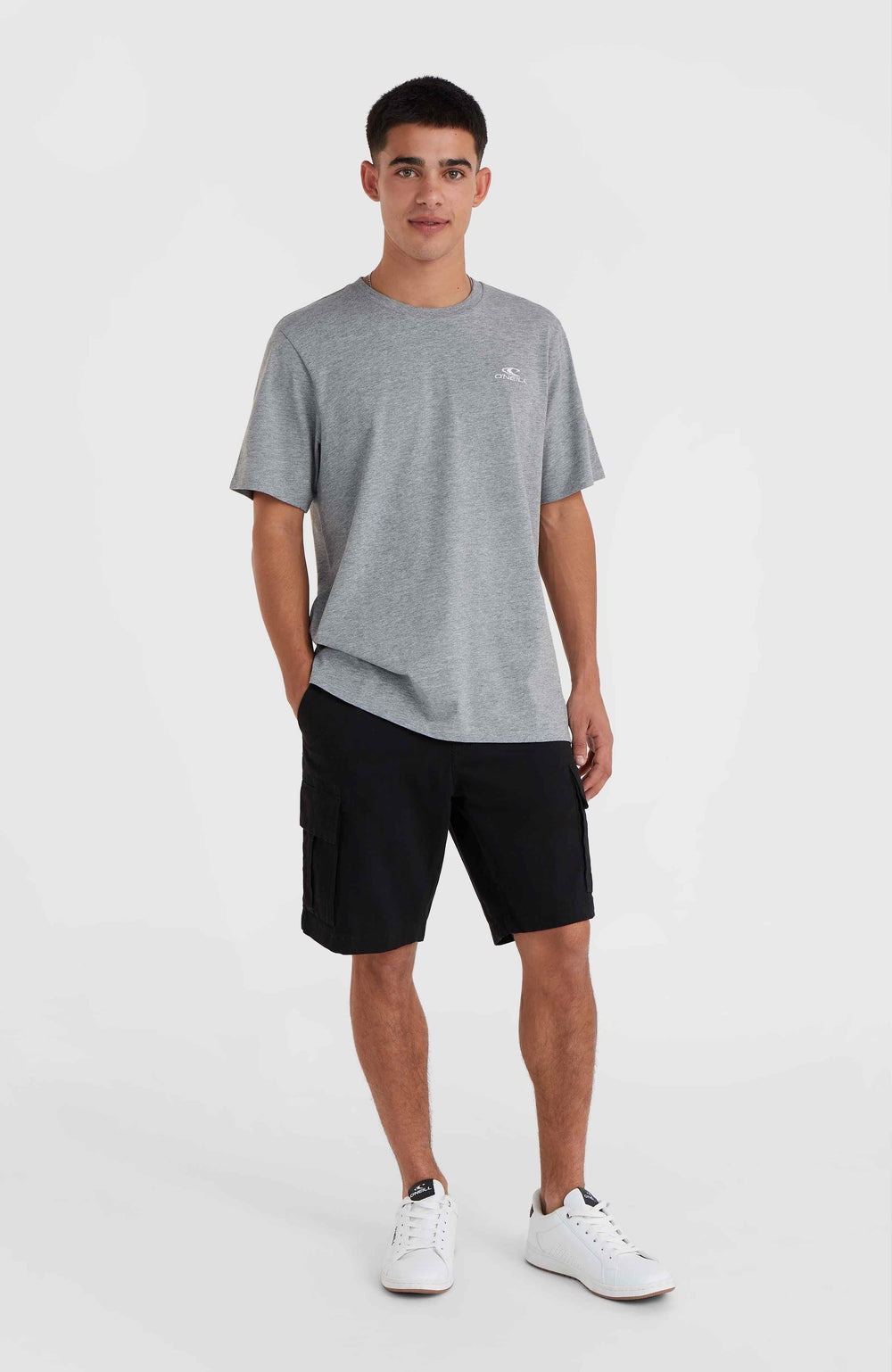 O'Neill Small Logo T-Shirt Silver Melee