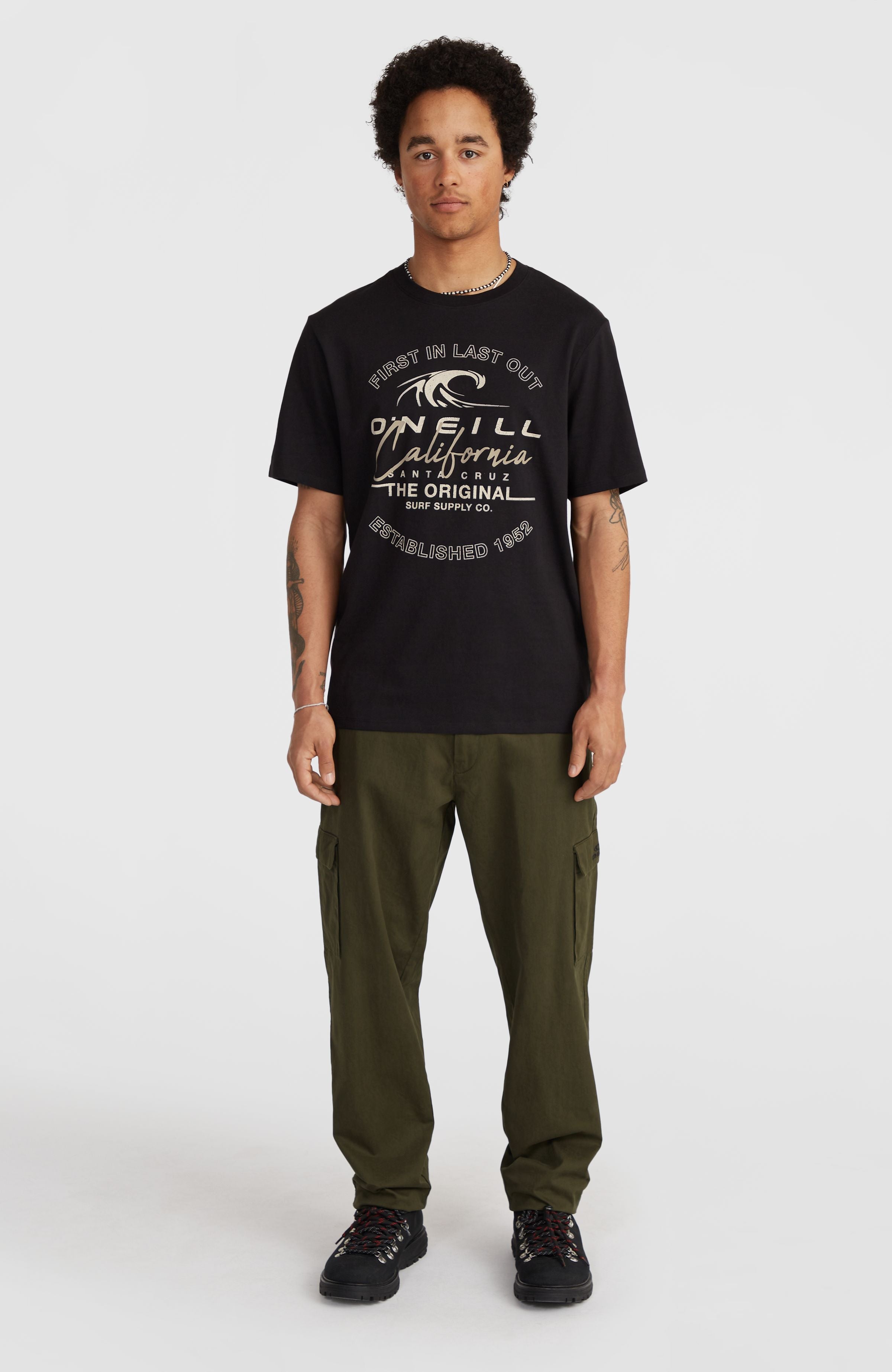 Cali Wave T-Shirt Black Out