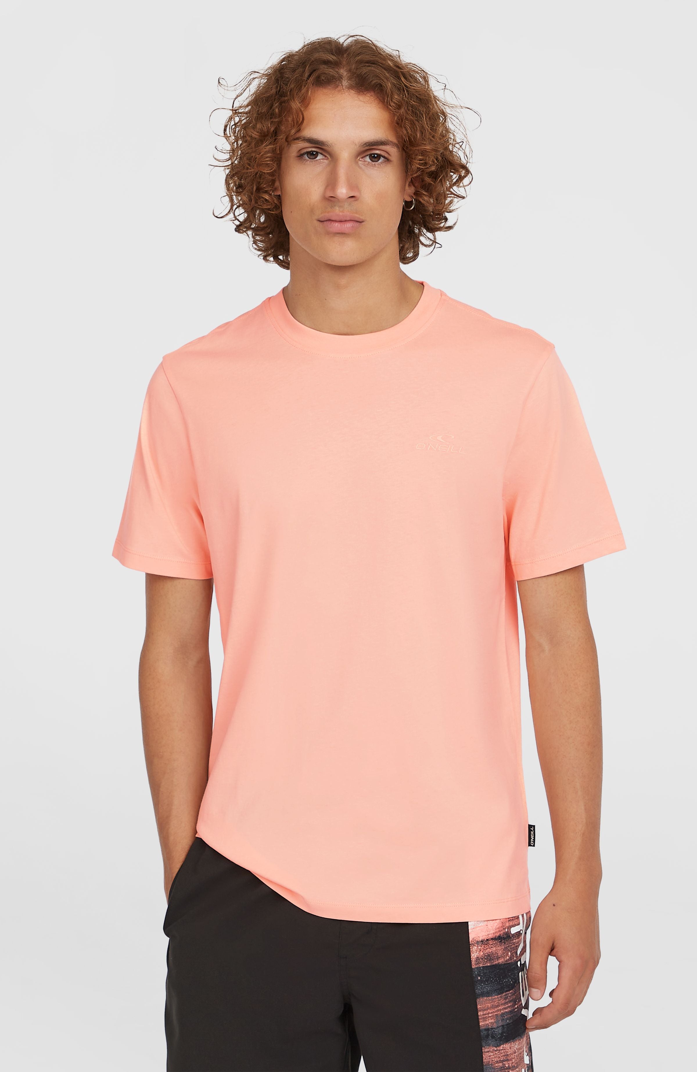 Small Logo T-Shirt Coral Pop