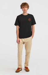 Chest-Print T-Shirt Black Out