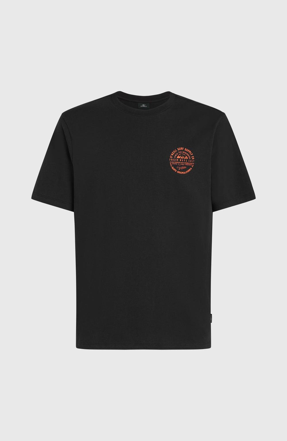 Chest-Print T-Shirt Black Out
