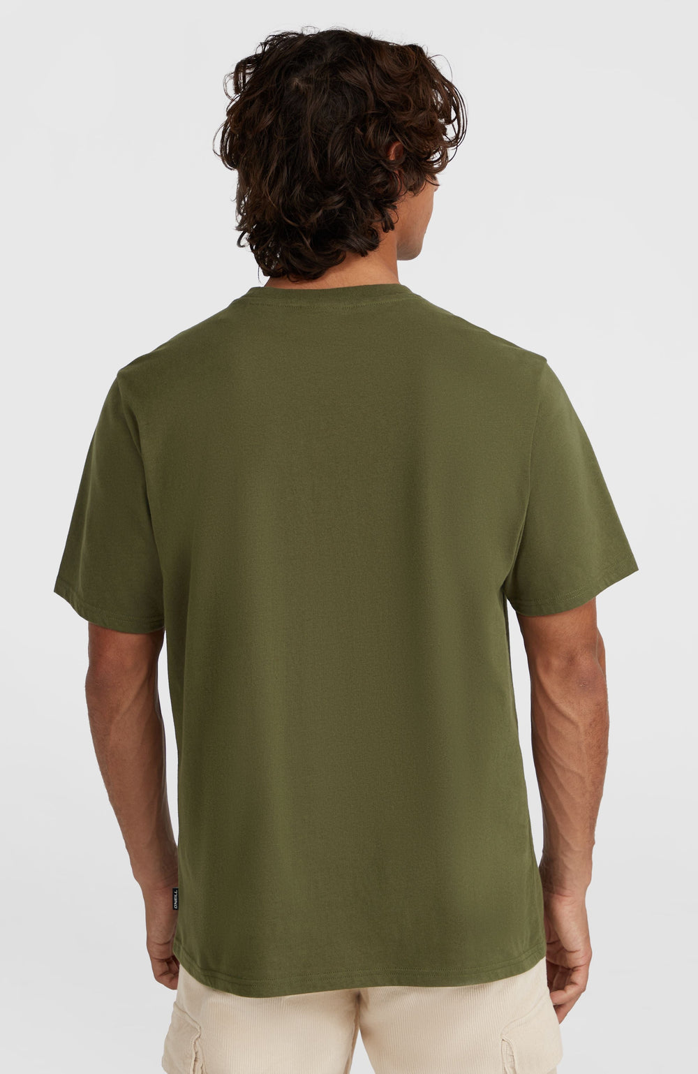 Ikat Stripe T-Shirt Forest Night