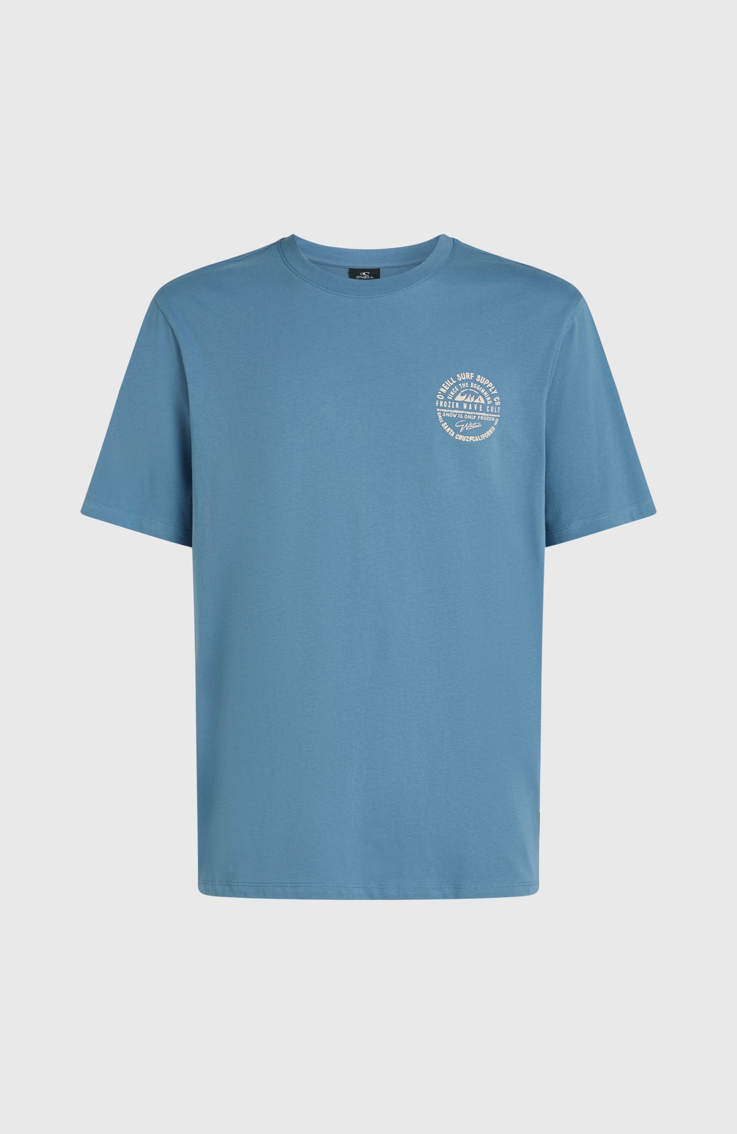 Chest-Print T-Shirt Mozart Blue