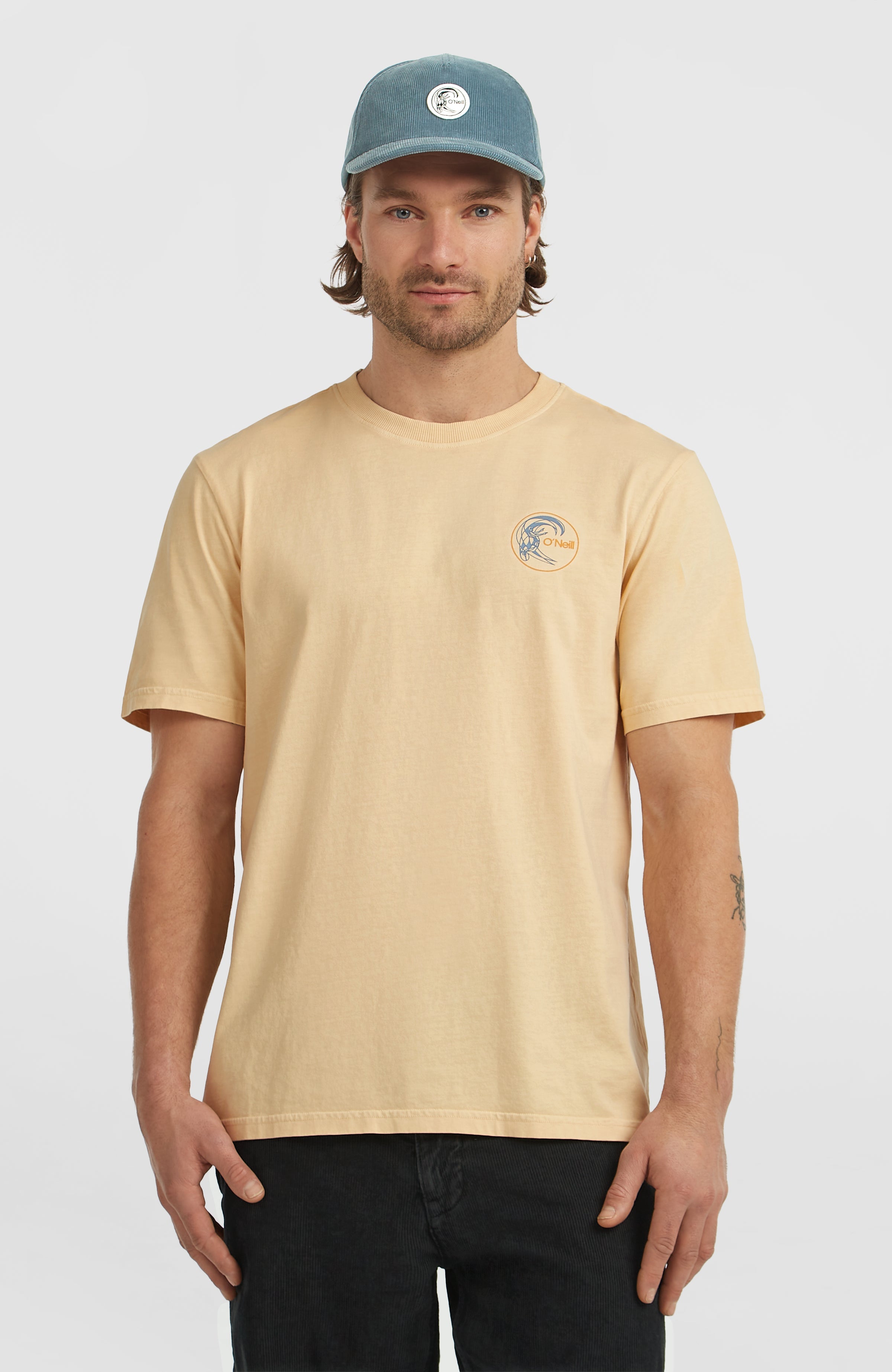 O'Riginals Retro Back-Print T-Shirt Macaron