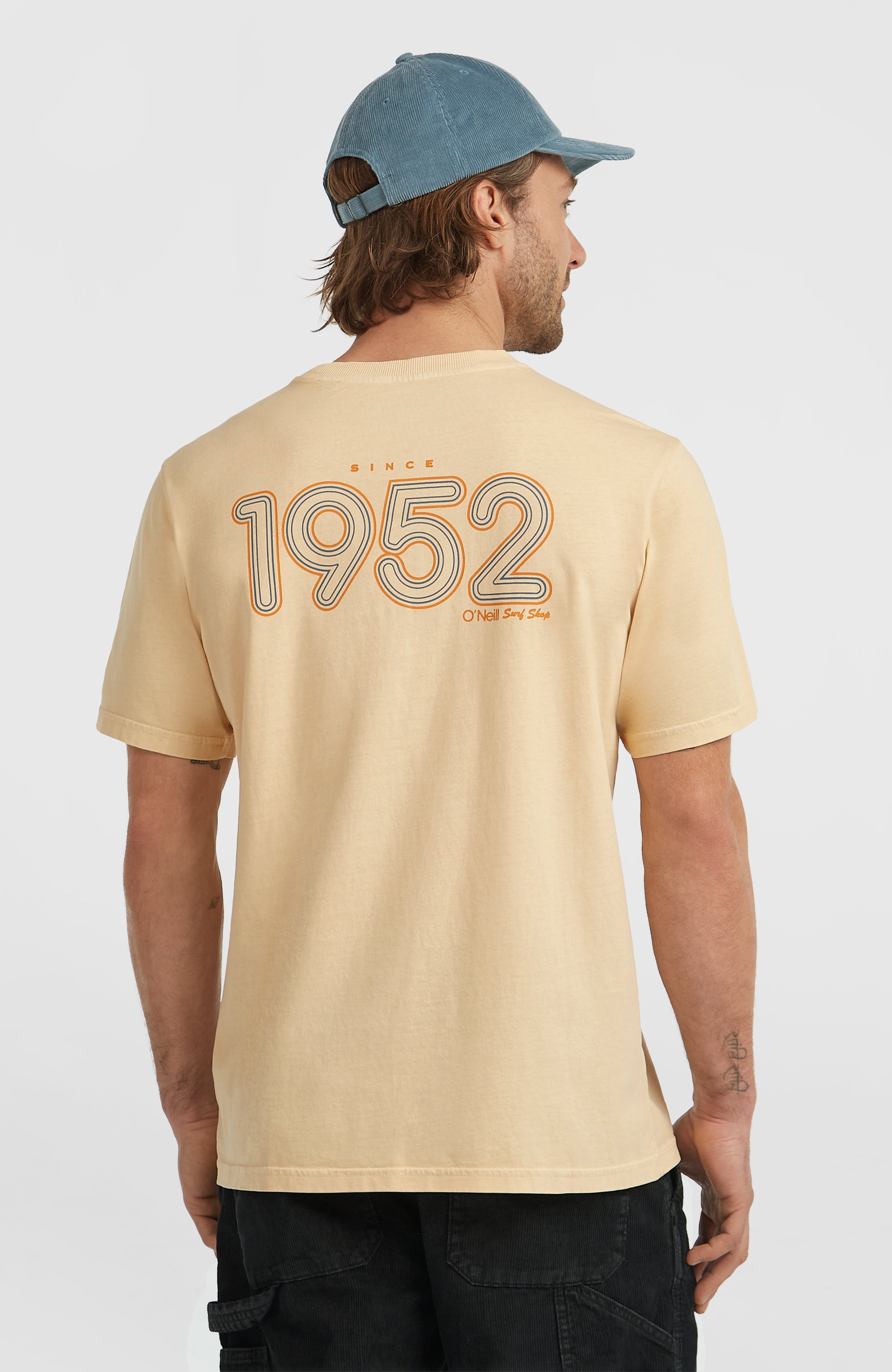O'Riginals Retro Back-Print T-Shirt Macaron