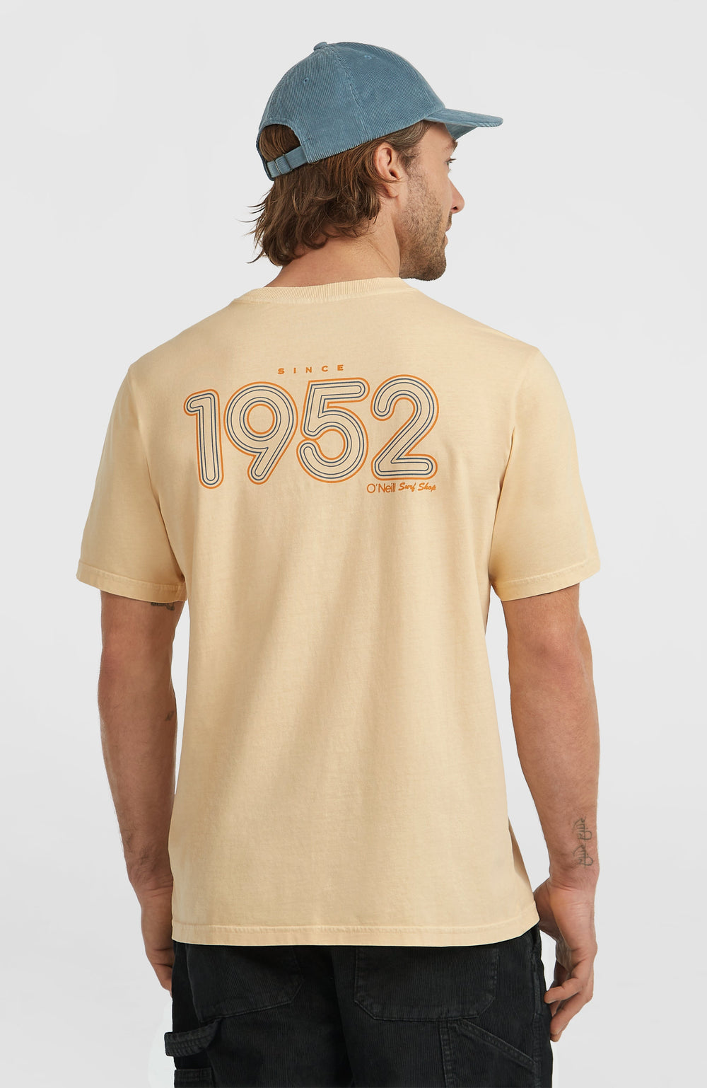 O'Riginals Retro Back-Print T-Shirt Macaron