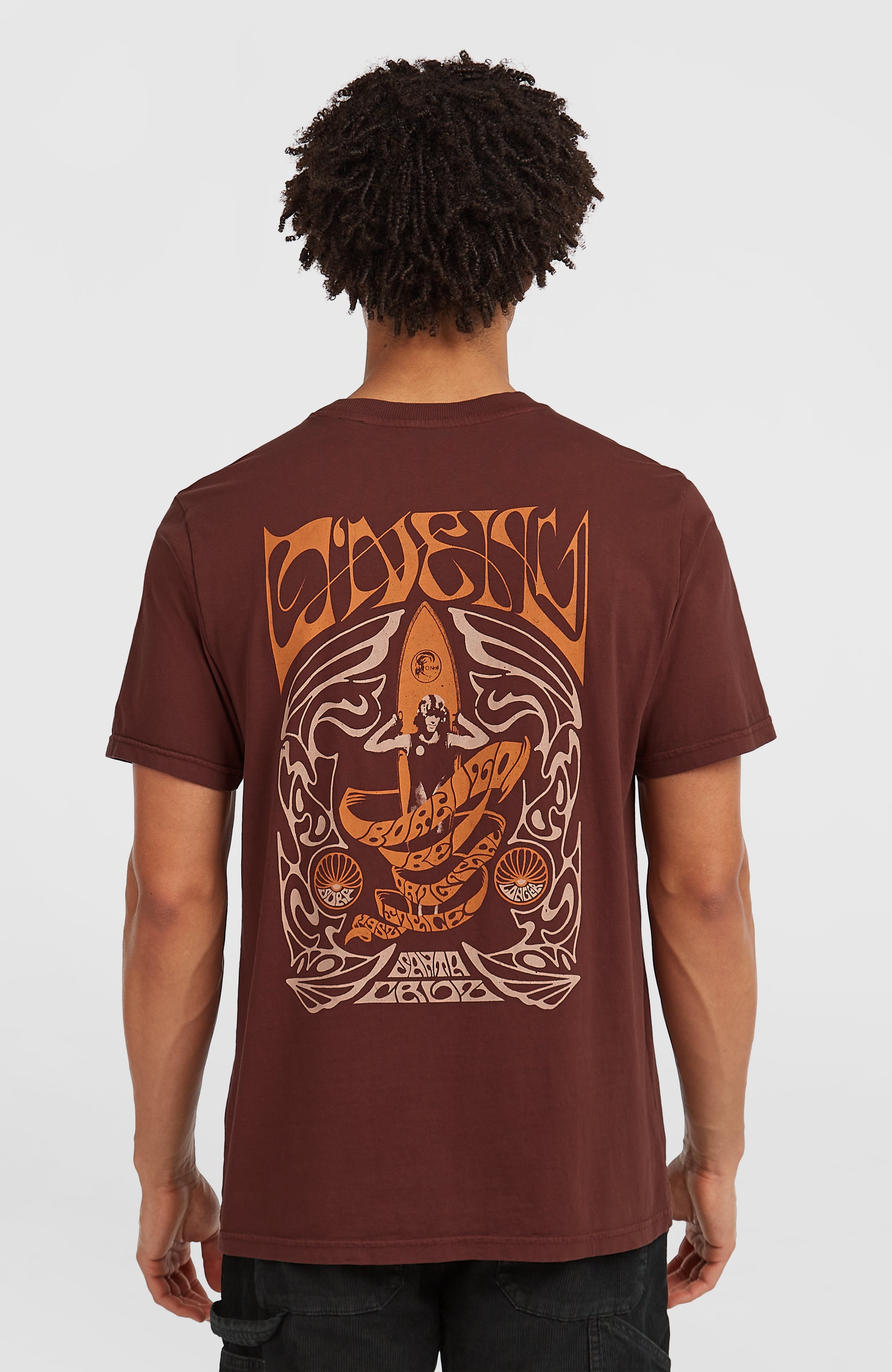 O'Riginals Retro Back-Print T-Shirt Hazel Spice