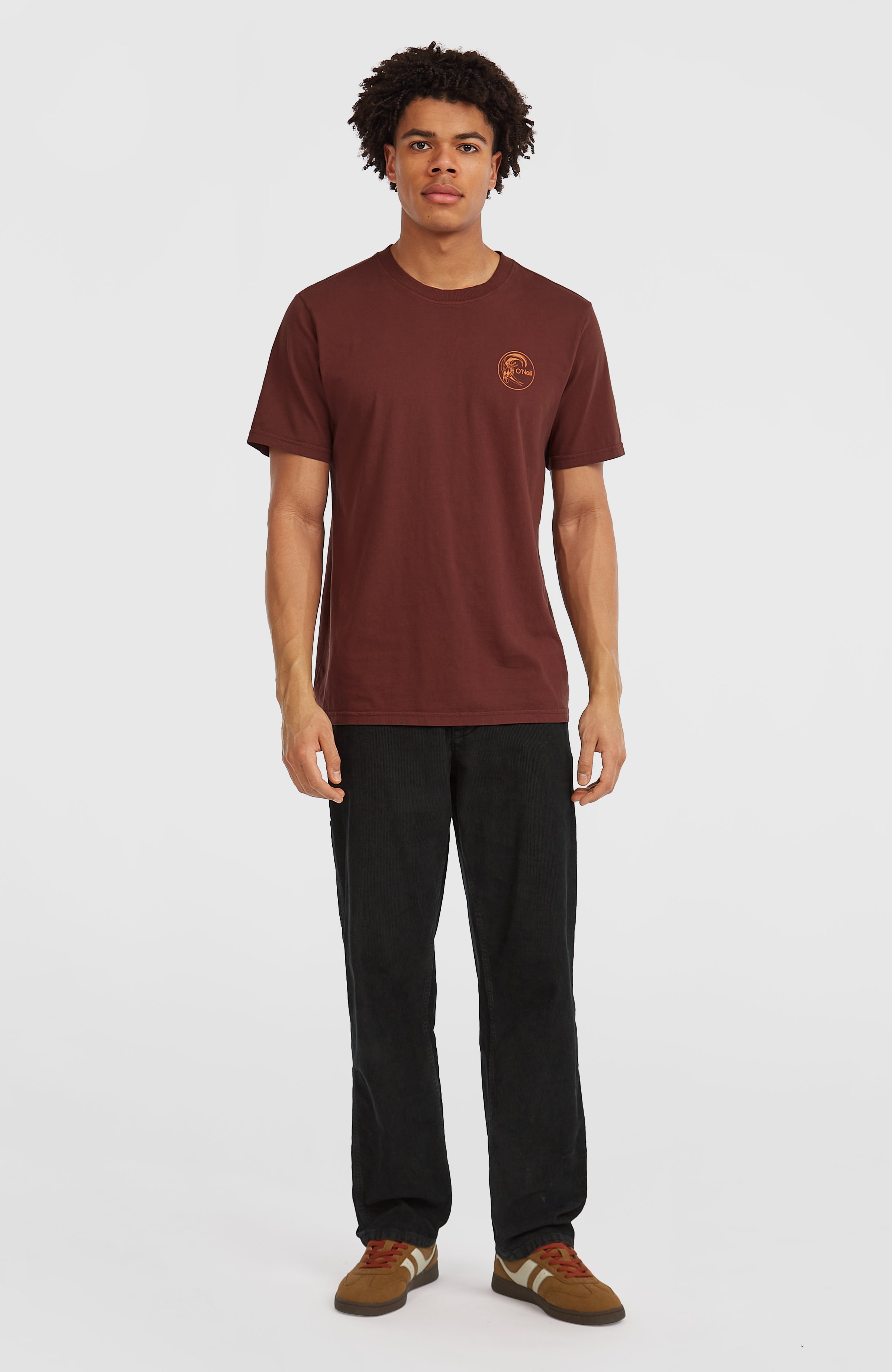 O'Riginals Retro Back-Print T-Shirt Hazel Spice