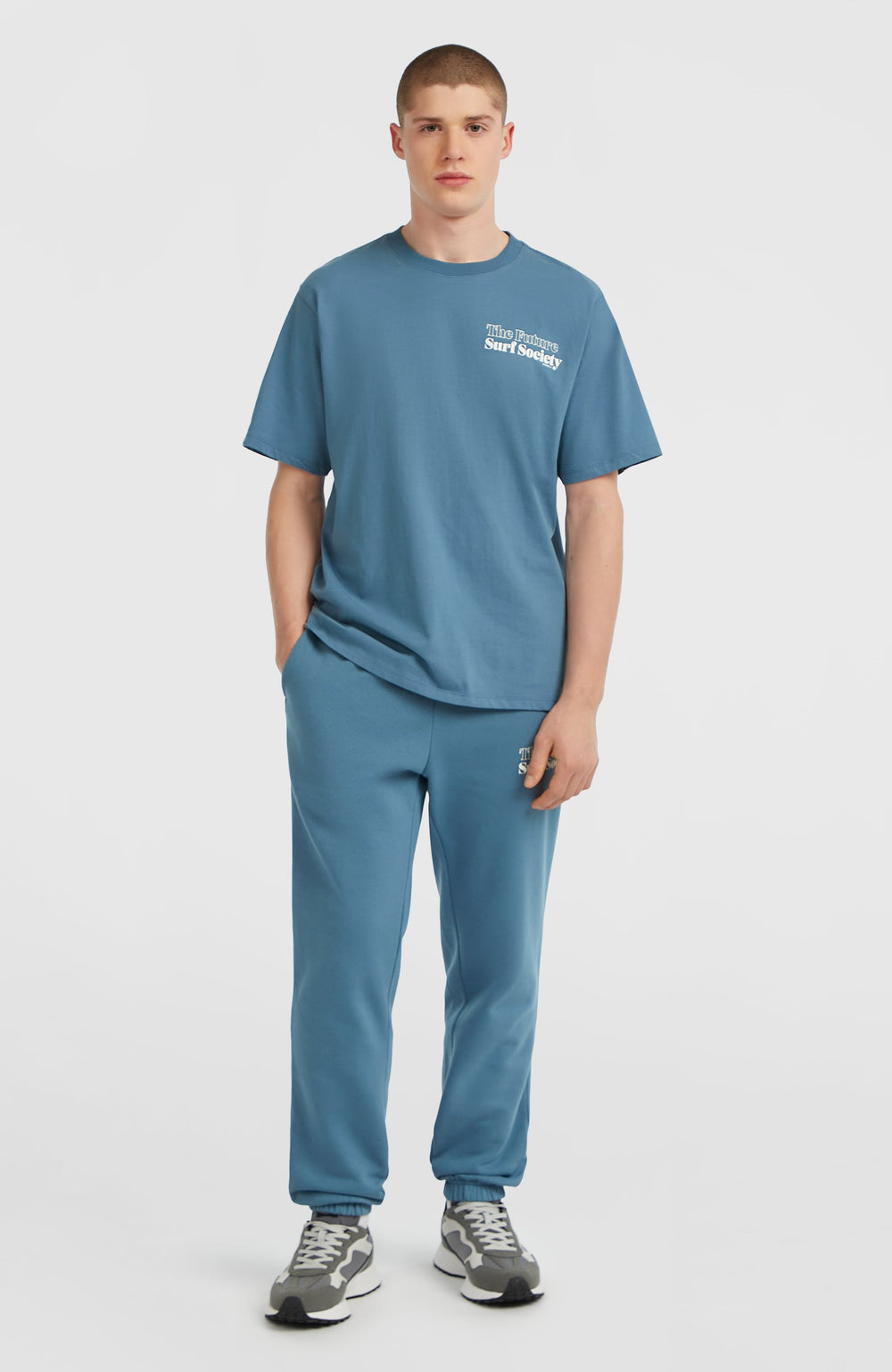 Future Surf Society T-Shirt Mozart Blue