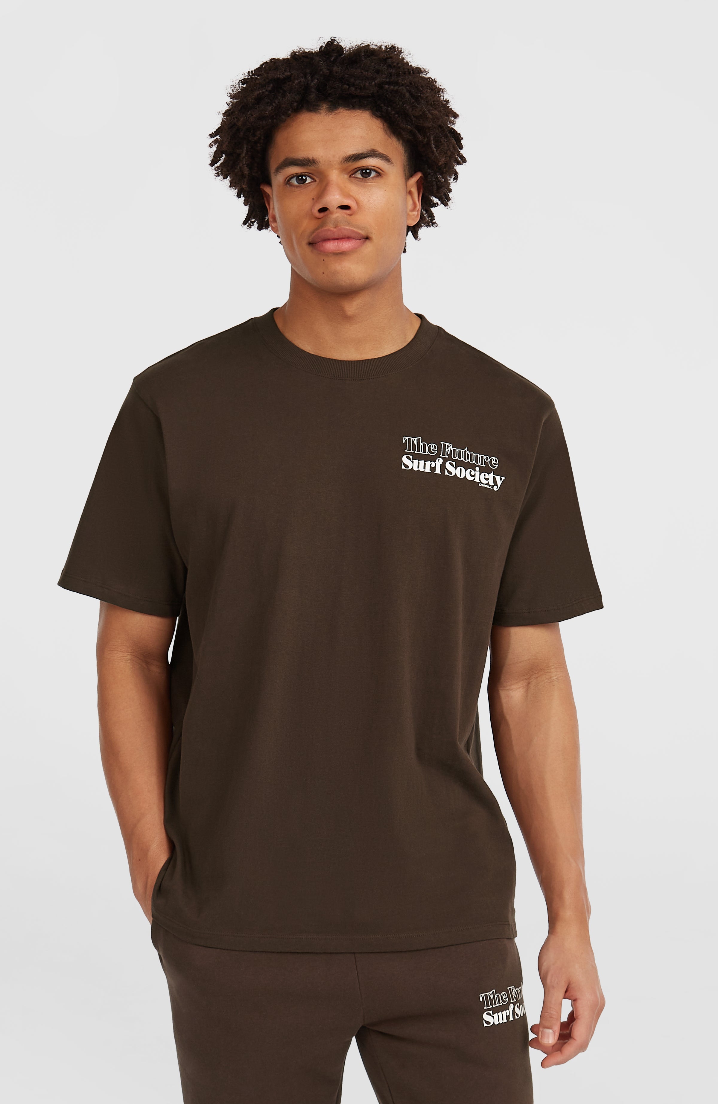 Future Surf Society T-Shirt Coffee Bean