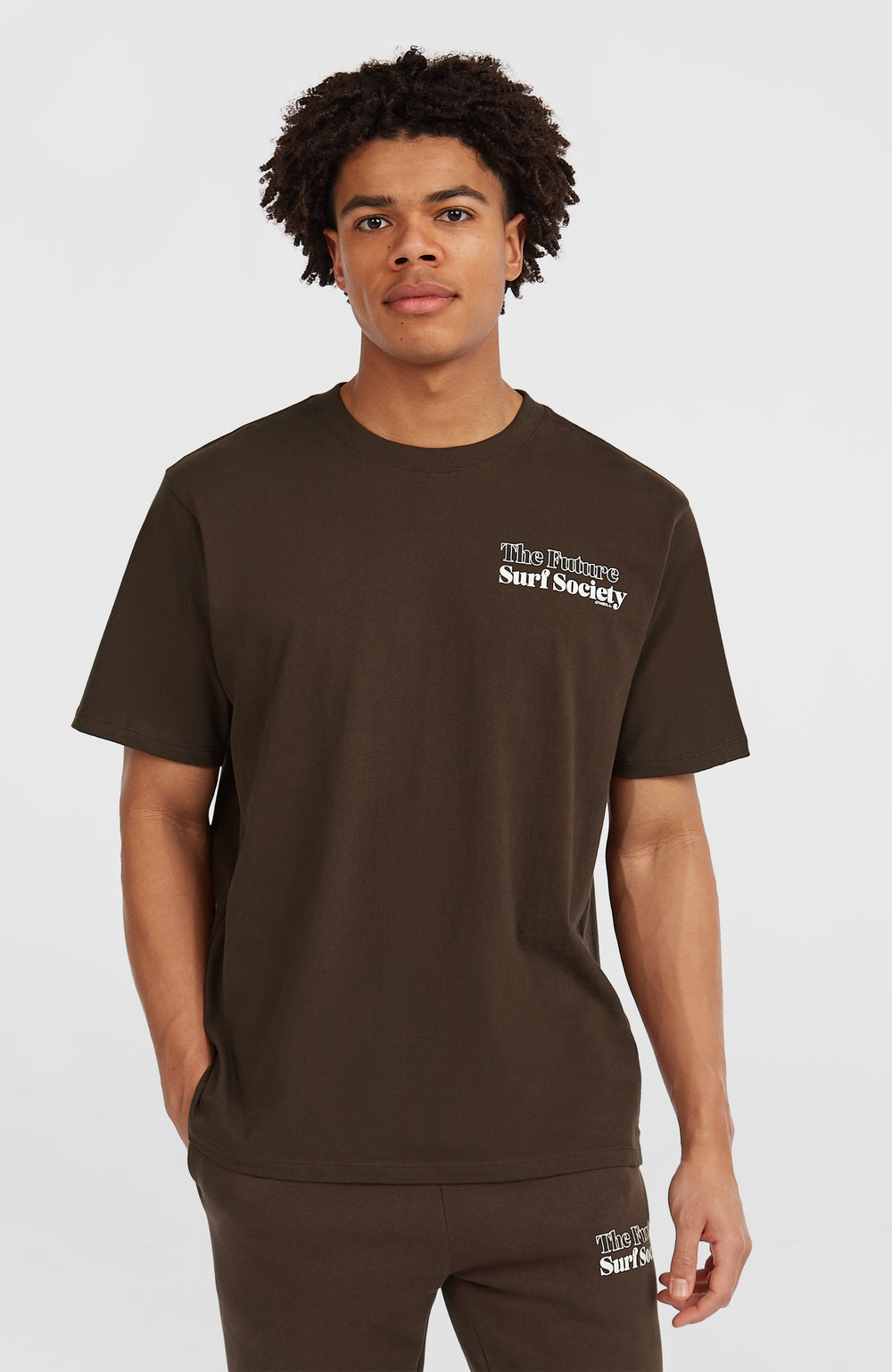 Future Surf Society T-Shirt Coffee Bean