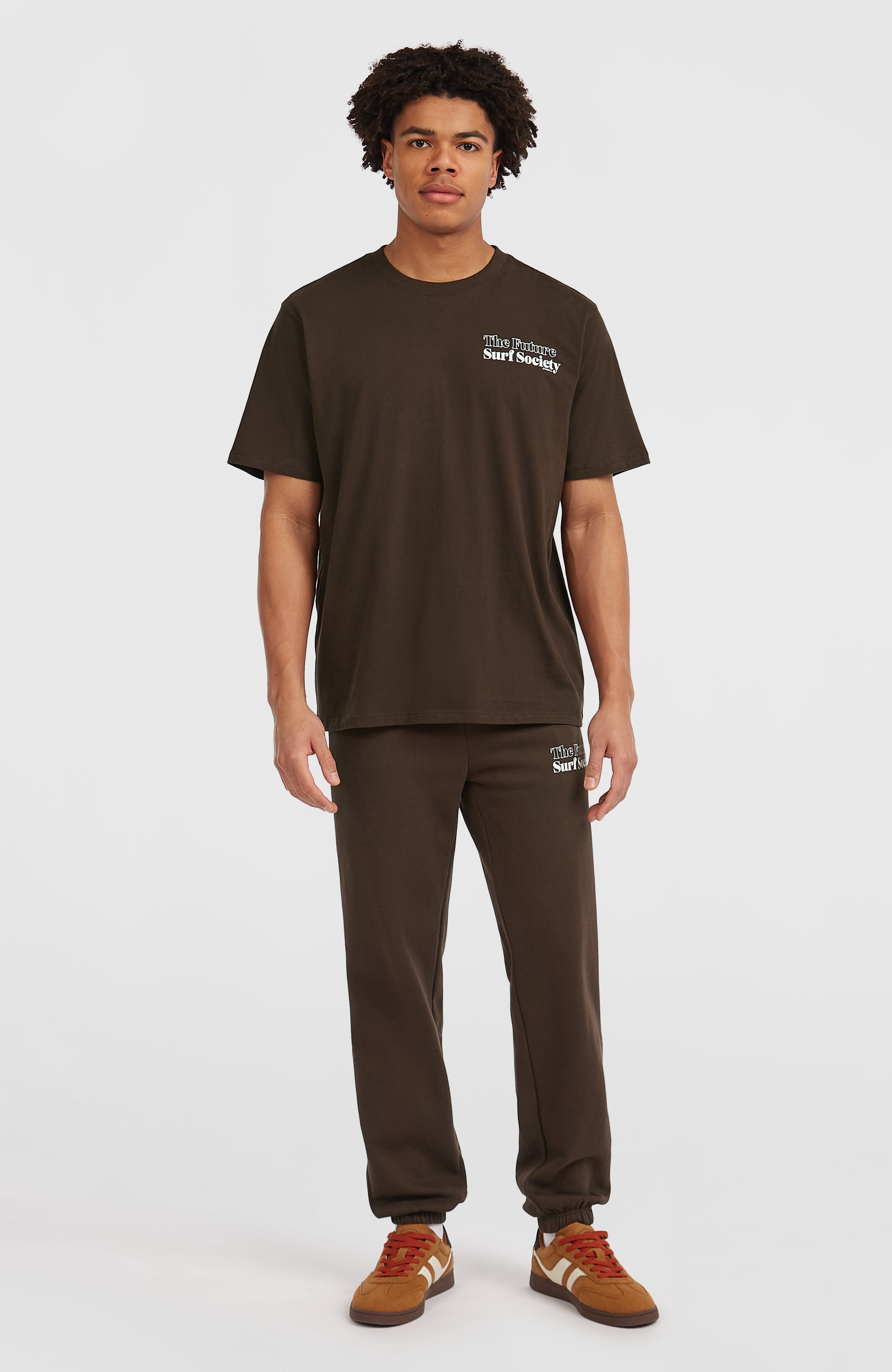 Future Surf Society T-Shirt Coffee Bean