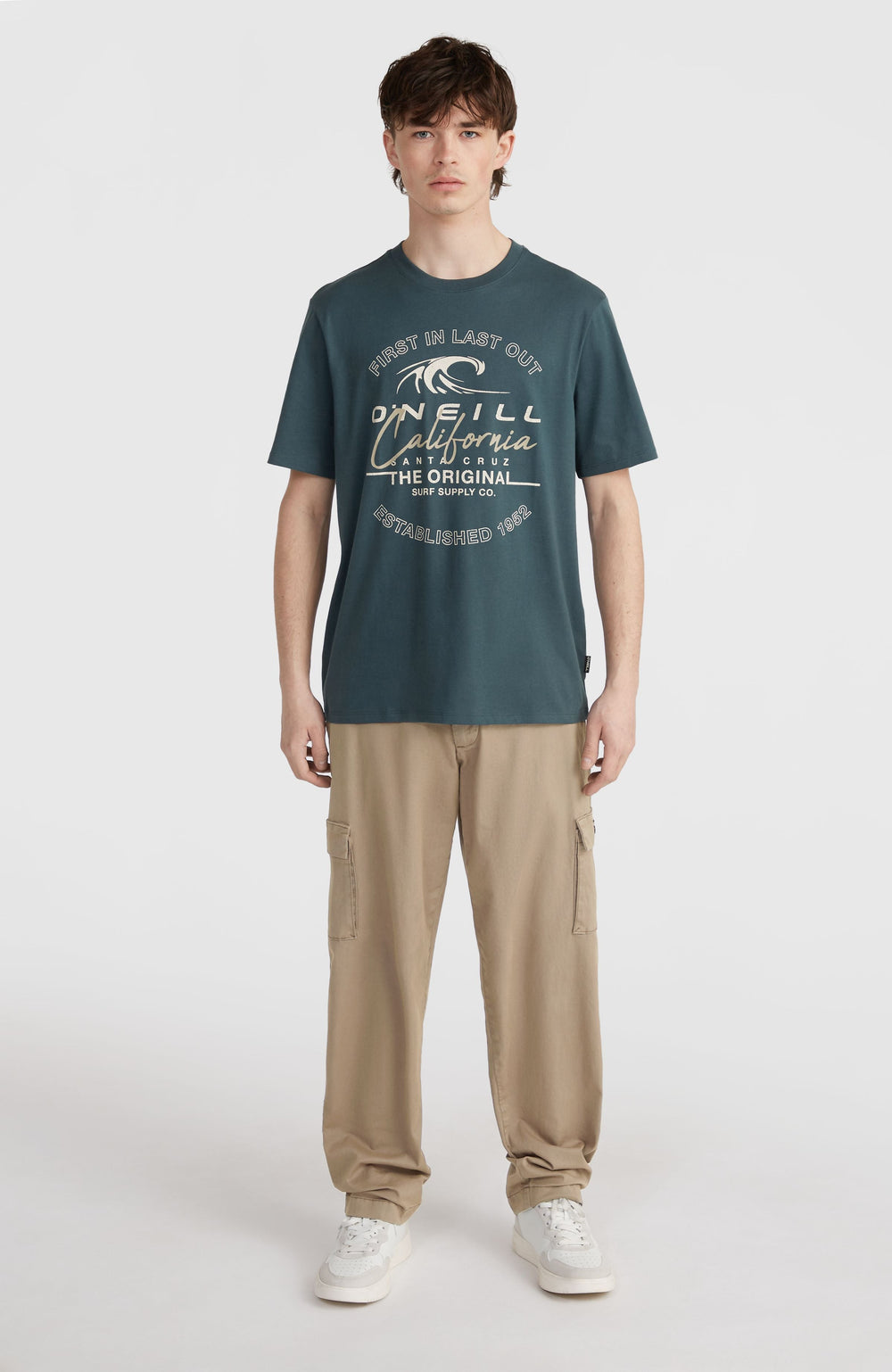 Cali Wave T-Shirt Alma Steel
