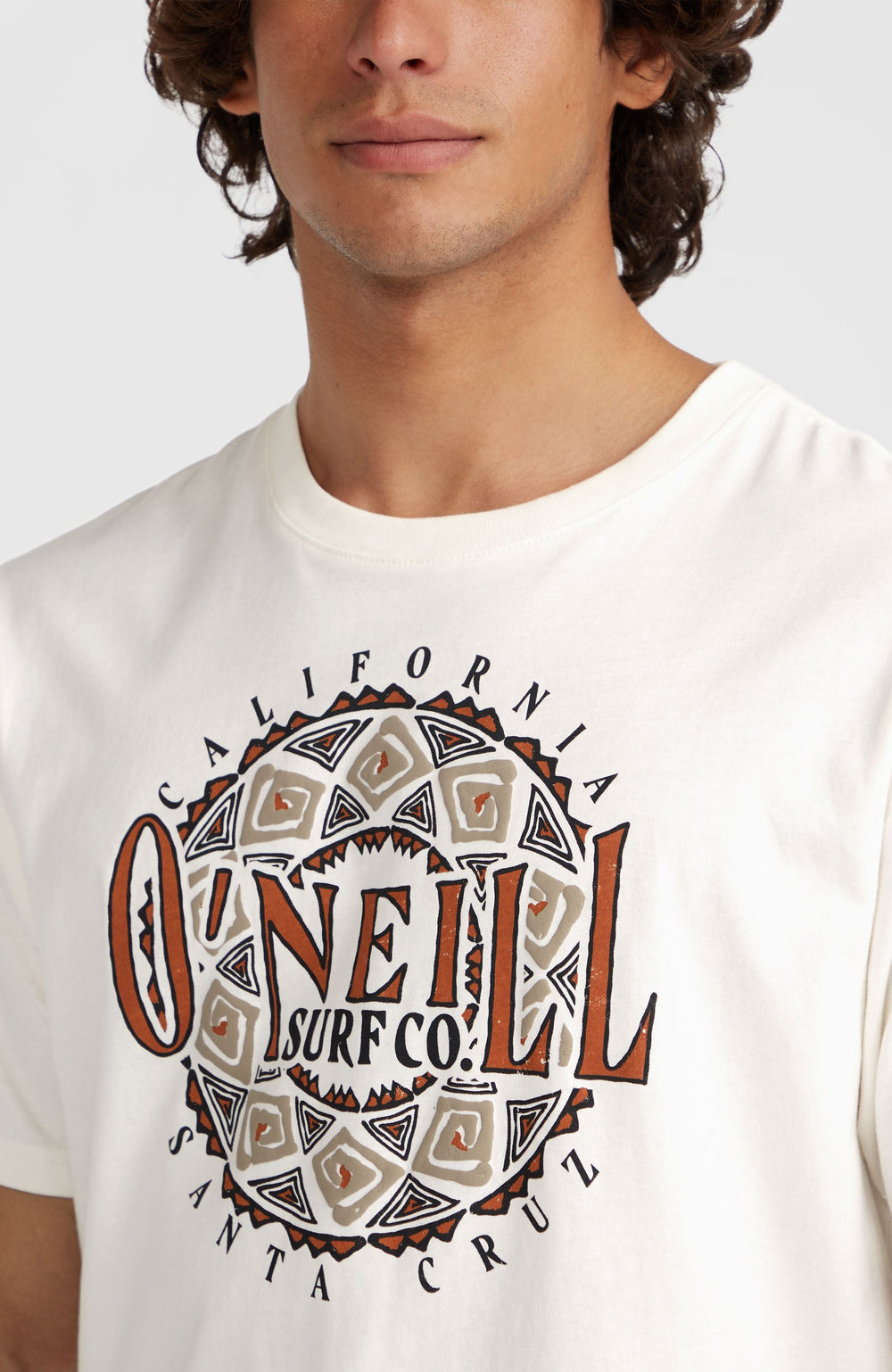 Ikat Graphic T-Shirt Snow White