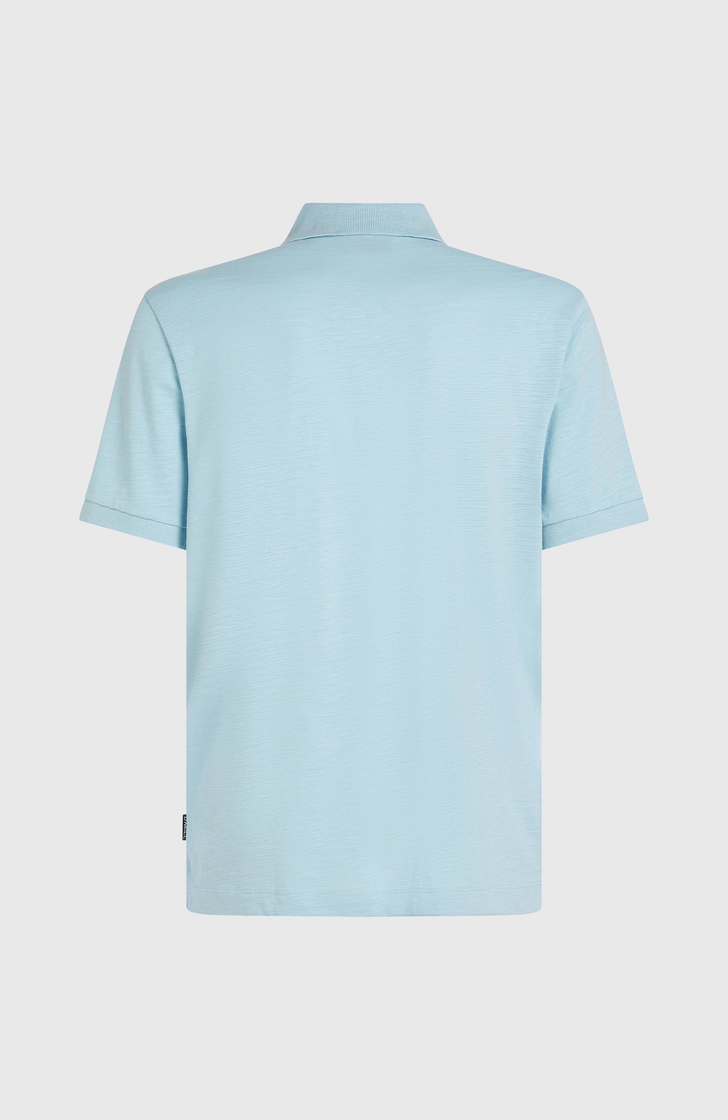 Slub Small Logo Polo Morning Glory