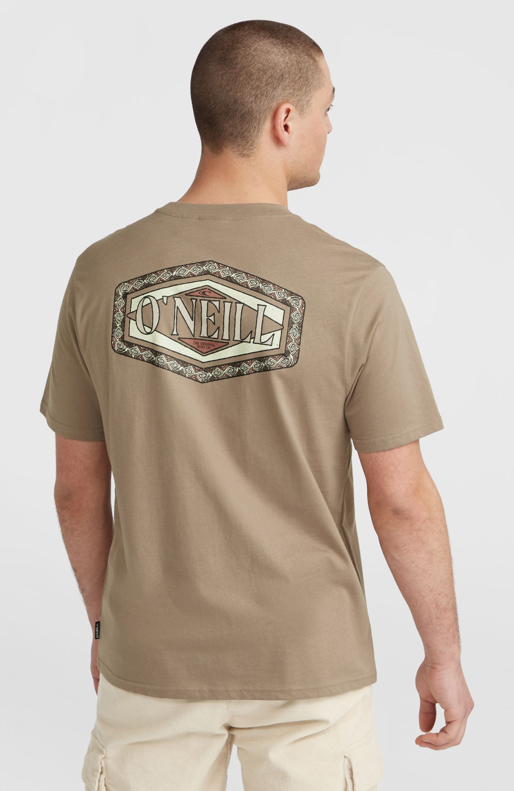 Back Print T-Shirt Concrete