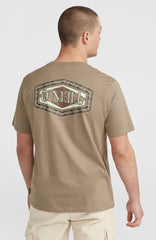 Back Print T-Shirt Concrete
