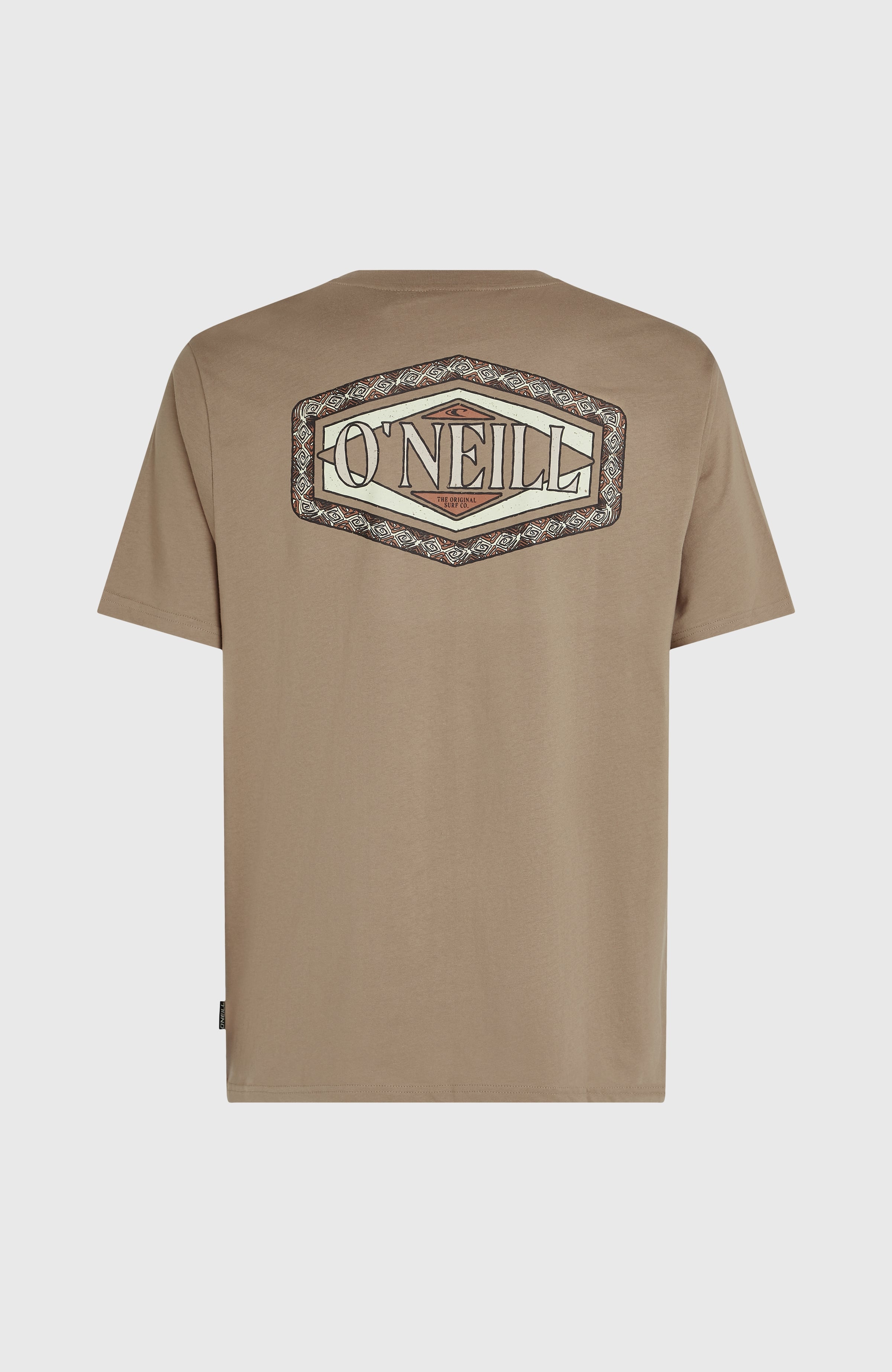 Back Print T-Shirt Concrete