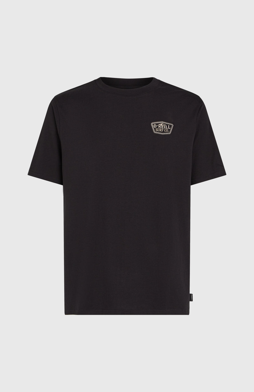 Small Chest Print T-Shirt Black Out